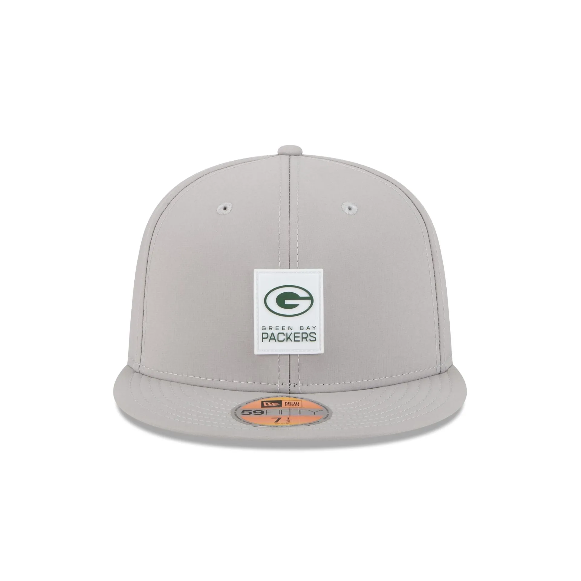 Green Bay Packers 2025 Sideline Hot Weather Gray 59FIFTY Fitted Hat sold by New Era product image thumbnail 2