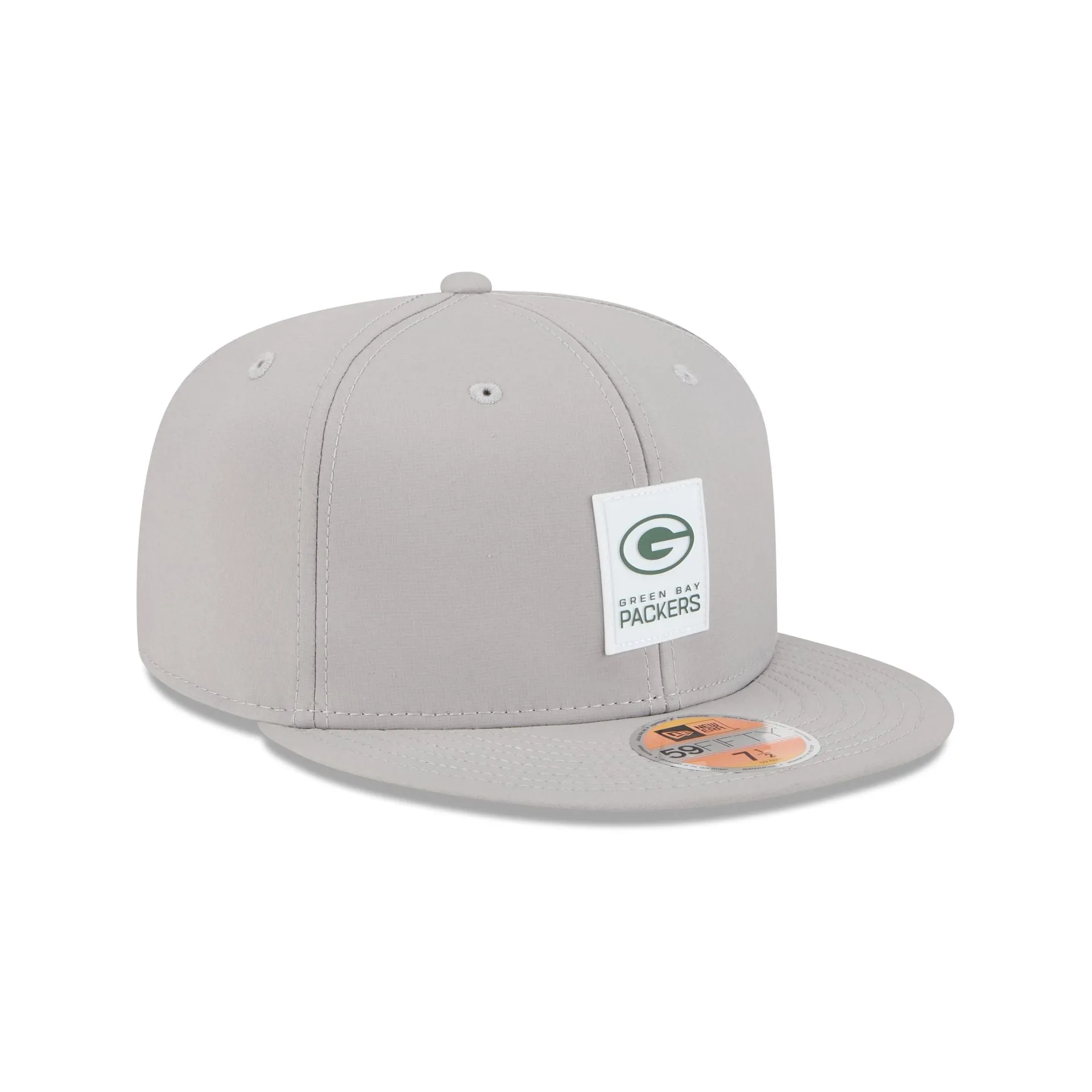 Green Bay Packers 2025 Sideline Hot Weather Gray 59FIFTY Fitted Hat sold by New Era product image thumbnail 3