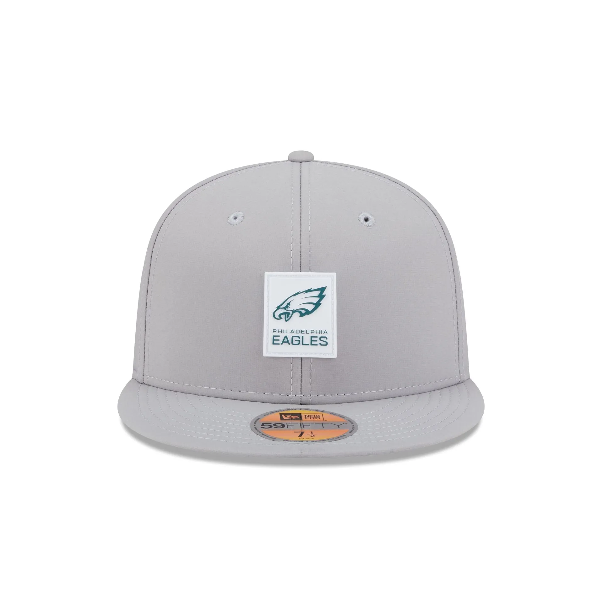 Philadelphia Eagles 2025 Sideline Hot Weather Gray 59FIFTY Fitted Hat sold by New Era product image thumbnail 2