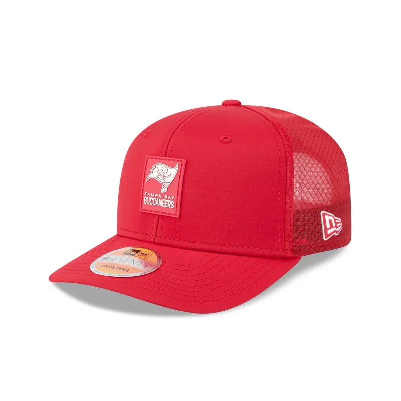 Tampa Bay Buccaneers 2025 Sideline Hot Weather 9SEVENTY Trucker Hat sold by New Era