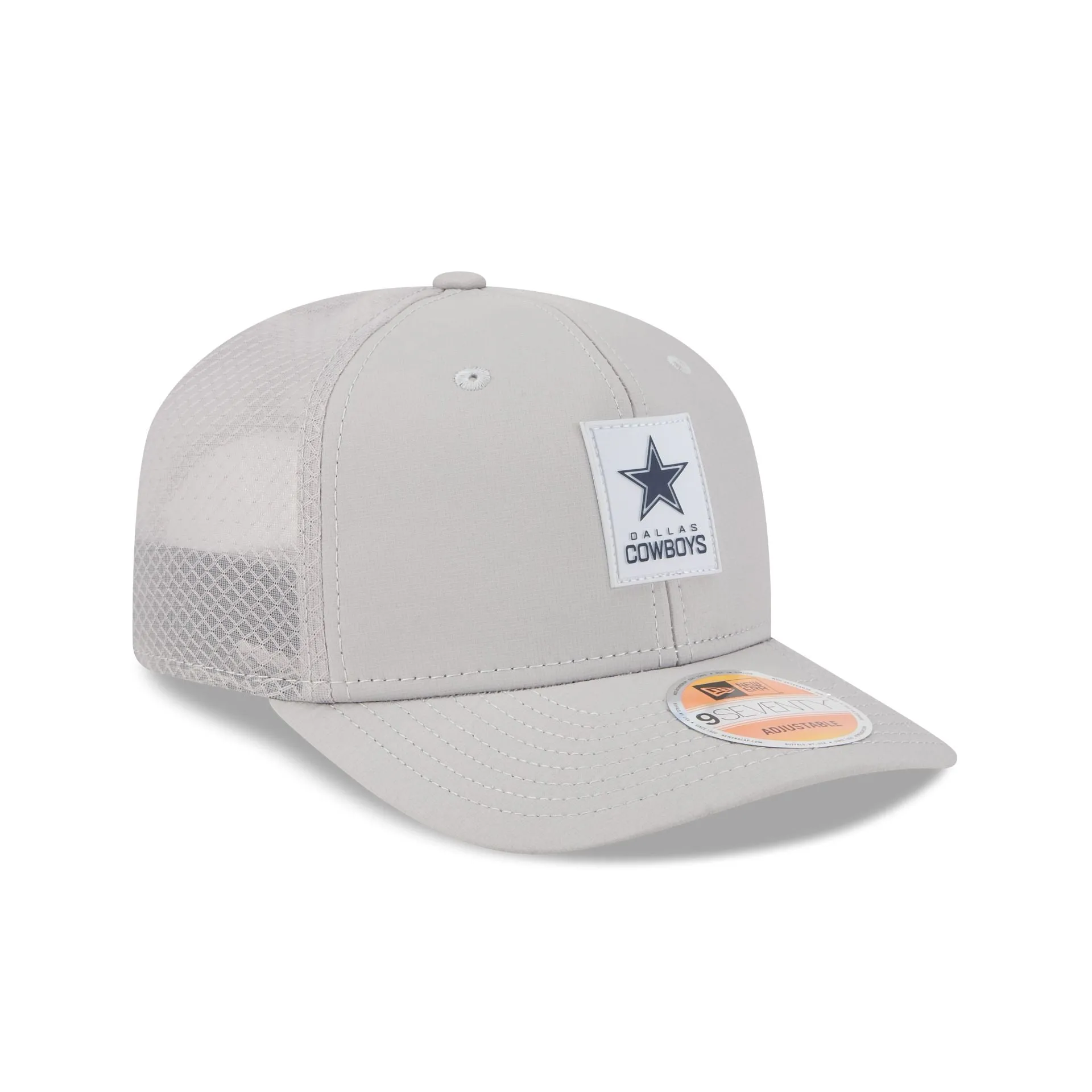 Dallas Cowboys 2025 Sideline Hot Weather Gray 9SEVENTY Trucker Hat sold by New Era product image thumbnail 3