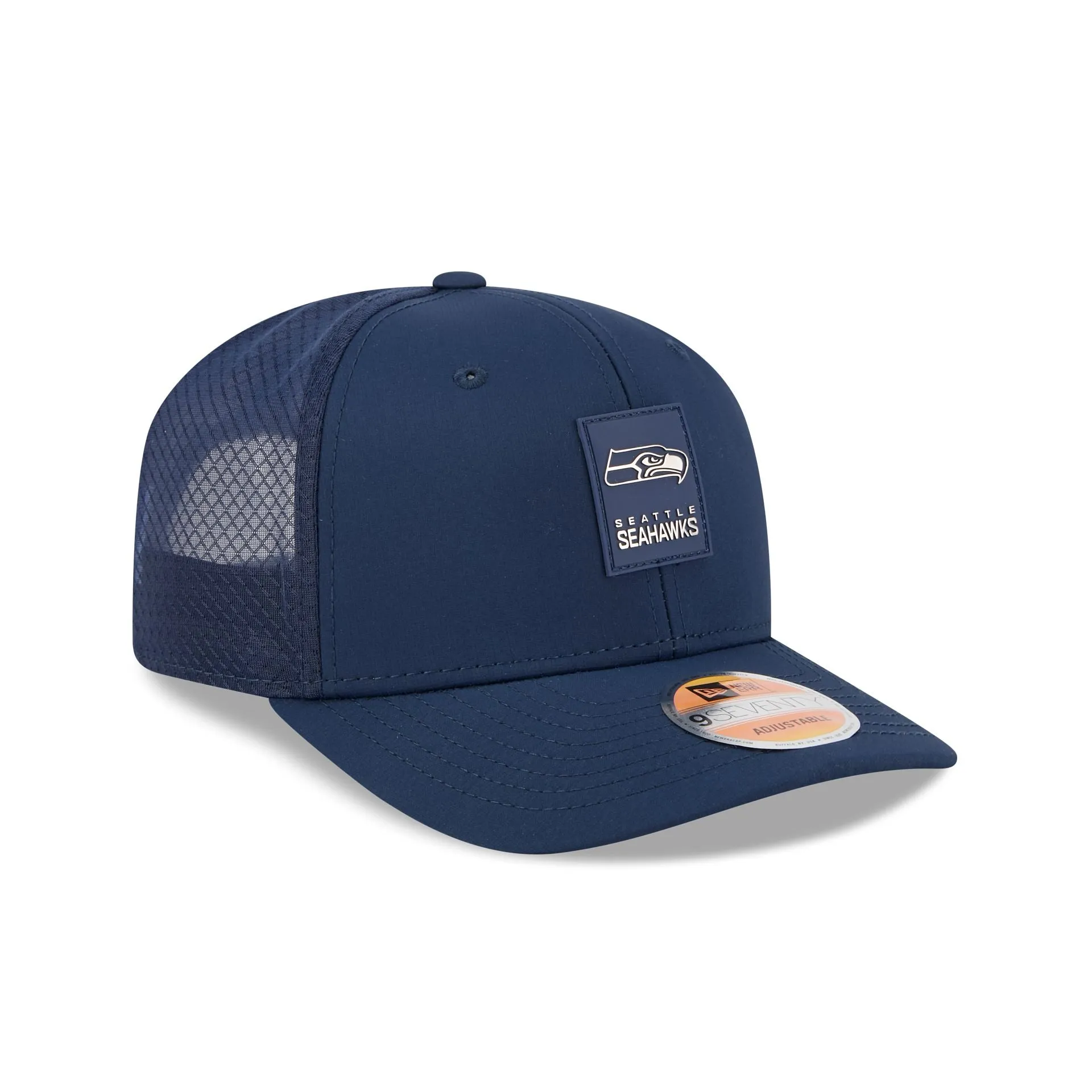 Seattle Seahawks 2025 Sideline Hot Weather 9SEVENTY Trucker Hat sold by New Era product image thumbnail 3