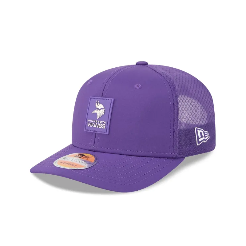Minnesota Vikings 2025 Sideline Hot Weather 9SEVENTY Trucker Hat sold by New Era