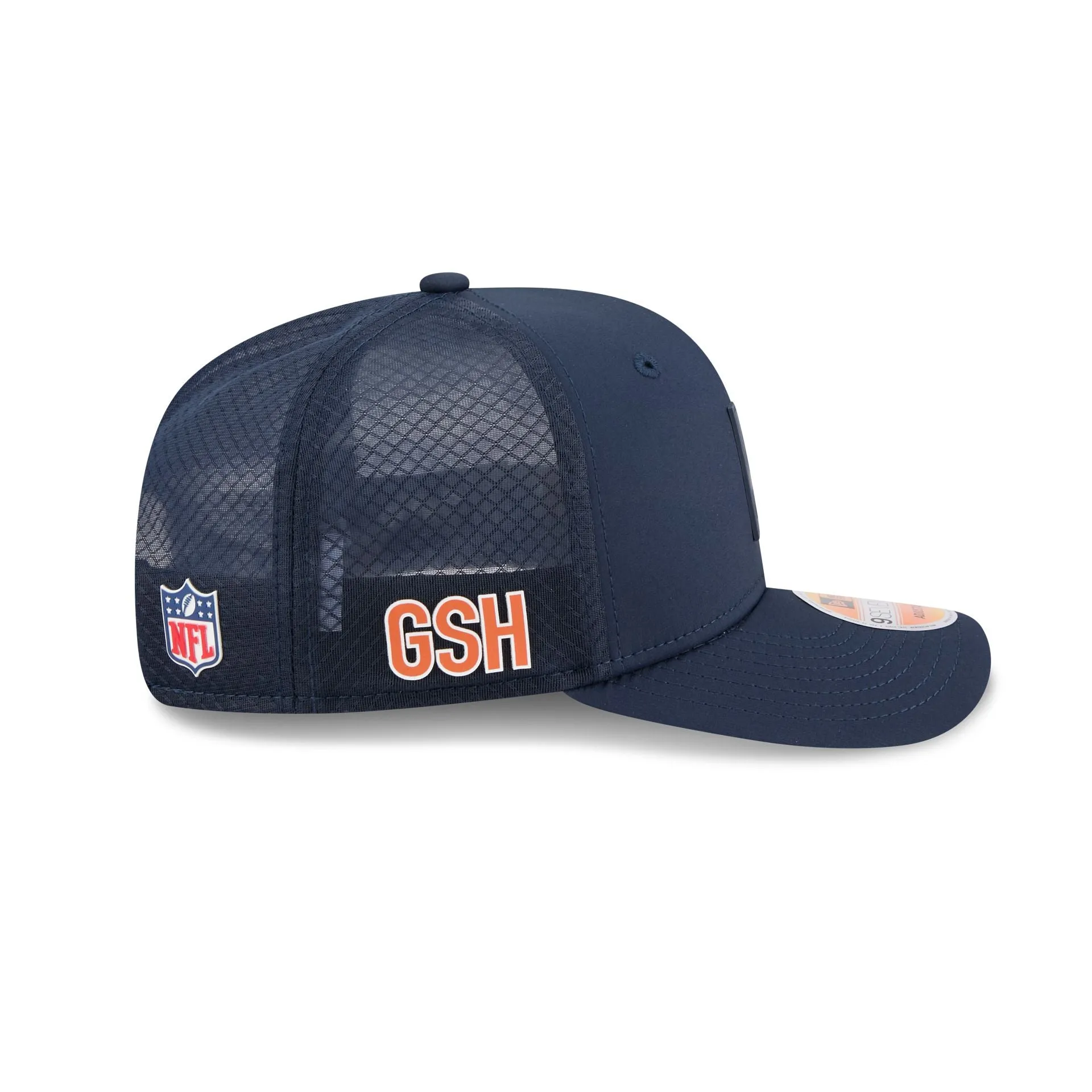 Chicago Bears 2025 Sideline Hot Weather 9SEVENTY Trucker Hat sold by New Era product image thumbnail 4