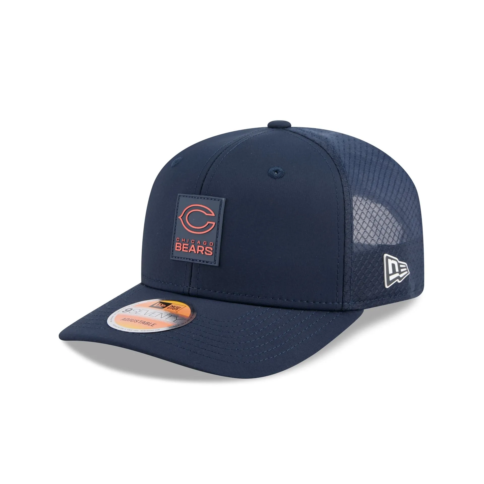 Chicago Bears 2025 Sideline Hot Weather 9SEVENTY Trucker Hat sold by New Era product image thumbnail 3