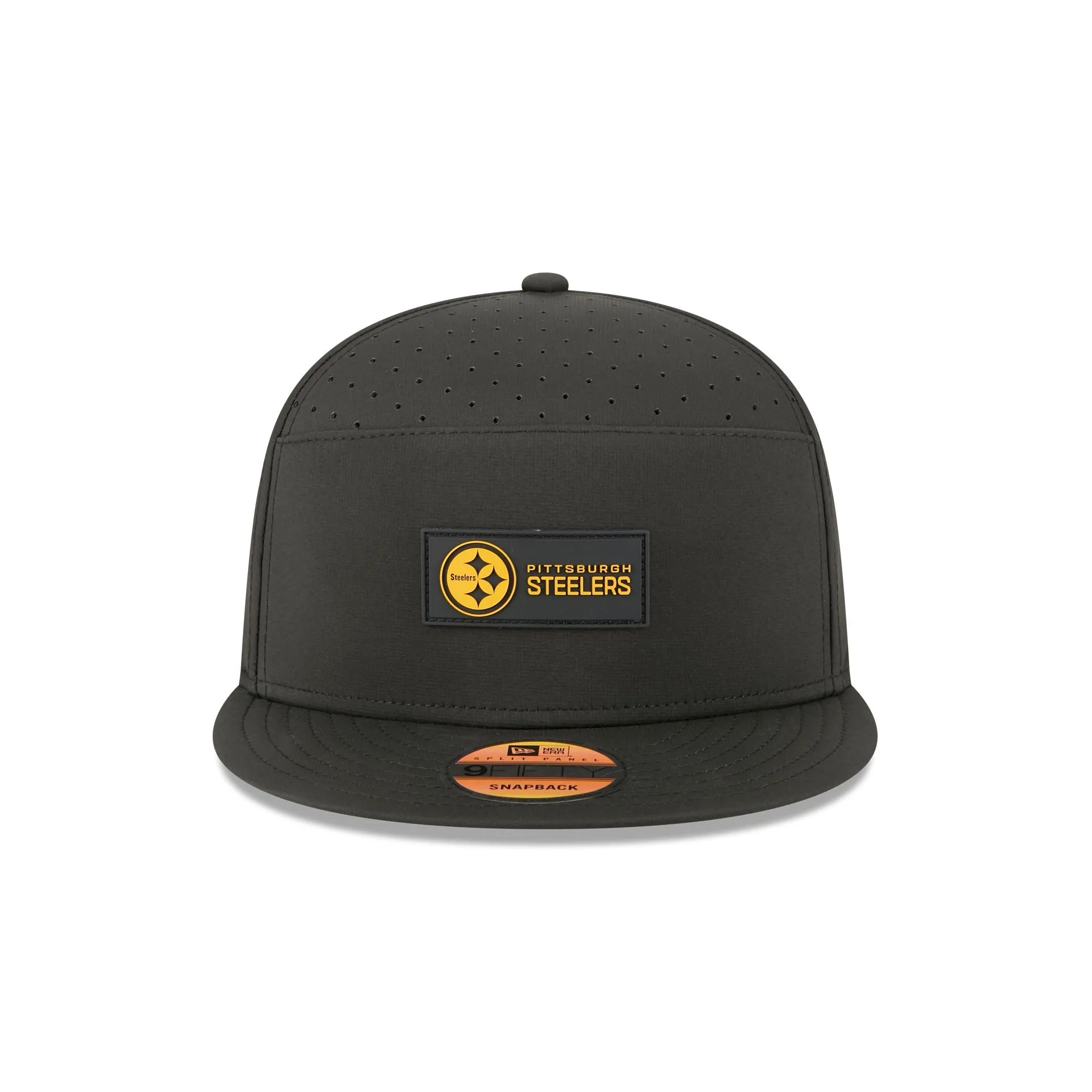 Pittsburgh Steelers 2025 Sideline Hot Weather Split Panel 9FIFTY Snapback Hat sold by New Era product image thumbnail 2