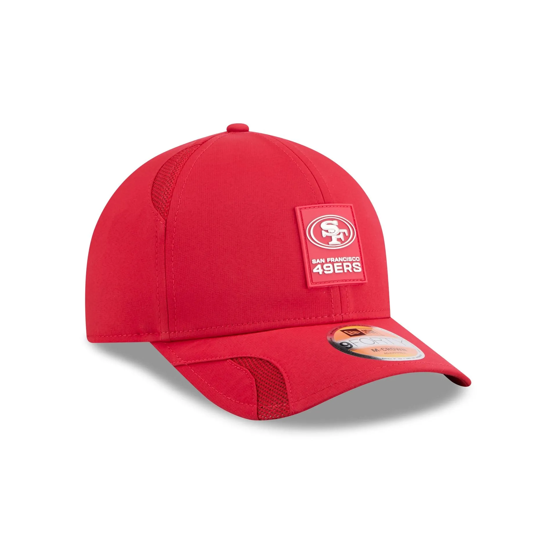 San Francisco 49ers 2025 Sideline Hot Weather 9FORTY M-Crown Snapback Hat sold by New Era product image thumbnail 3