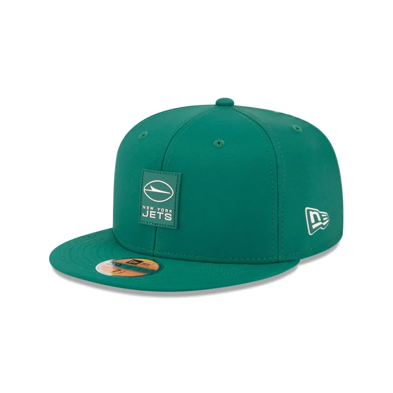 New York Jets 2025 Sideline Hot Weather 59FIFTY Fitted Hat sold by New Era