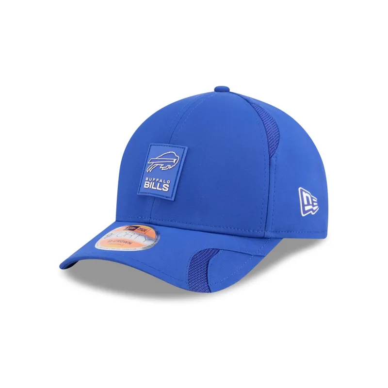 Buffalo Bills 2025 Sideline Hot Weather 9FORTY M-Crown Snapback Hat sold by New Era