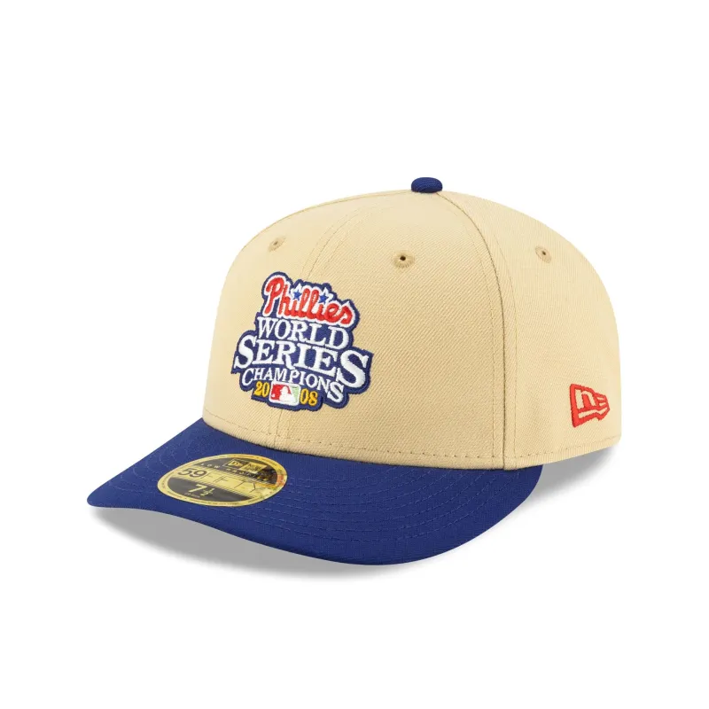 Philadelphia Phillies World Series Low Profile 59FIFTY Fitted Hat sold by New Era