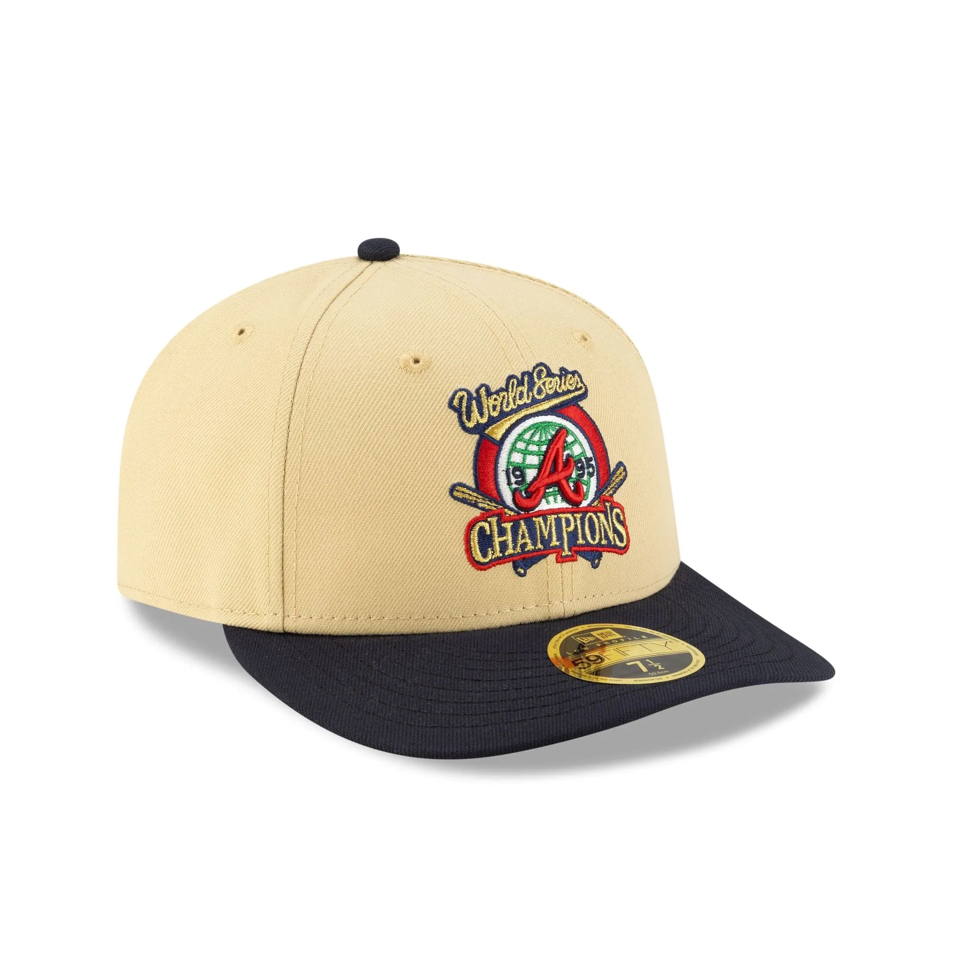 Atlanta Braves World Series Low Profile 59FIFTY Fitted Hat sold by New Era product image thumbnail 3