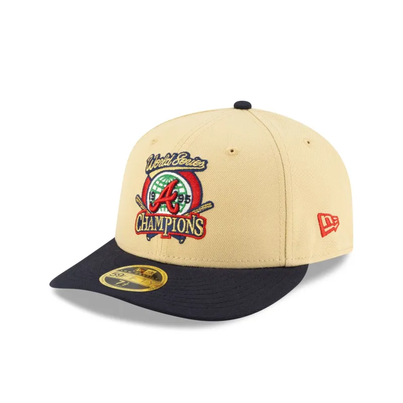 Atlanta Braves World Series Low Profile 59FIFTY Fitted Hat sold by New Era