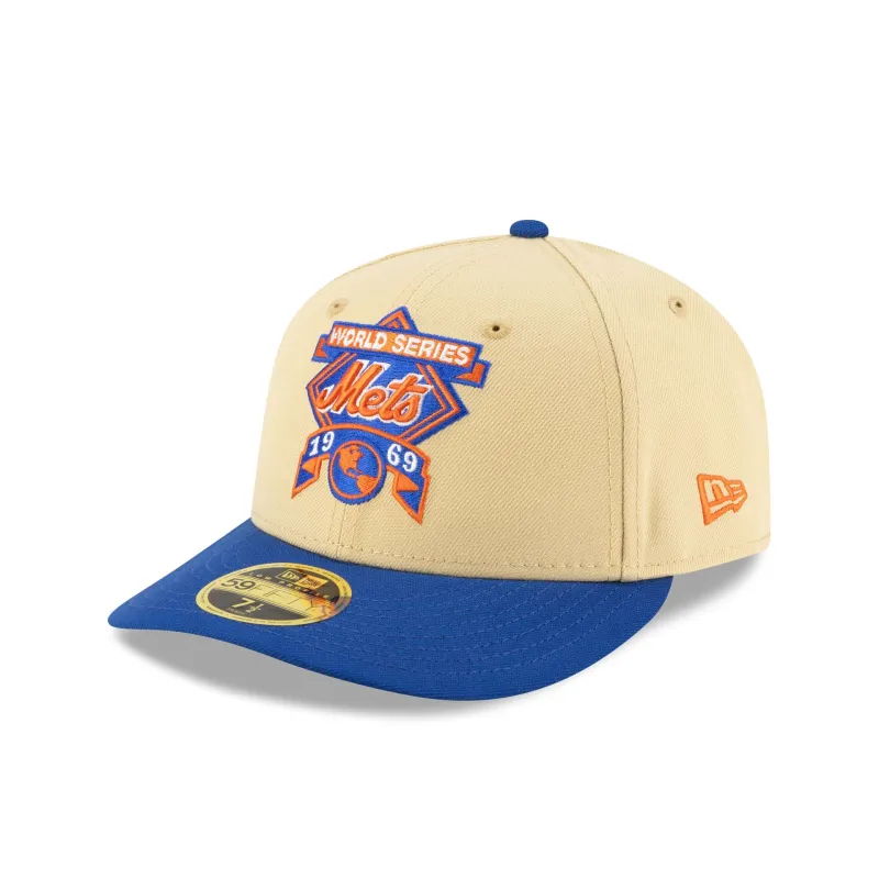 New York Mets World Series Low Profile 59FIFTY Fitted Hat sold by New Era