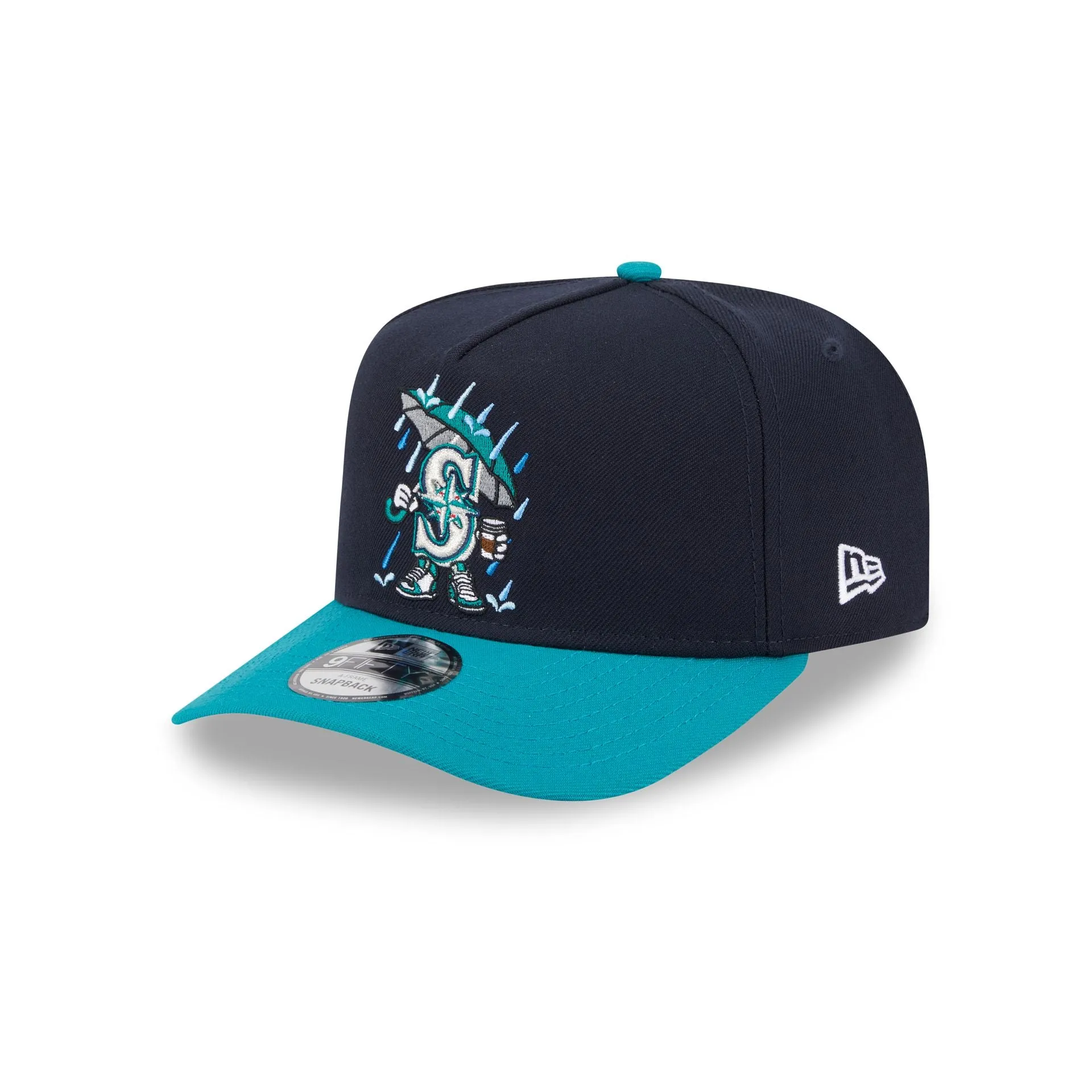 Seattle Mariners Cartoon 9FIFTY A-Frame Snapback Hat sold by New Era product image thumbnail 3