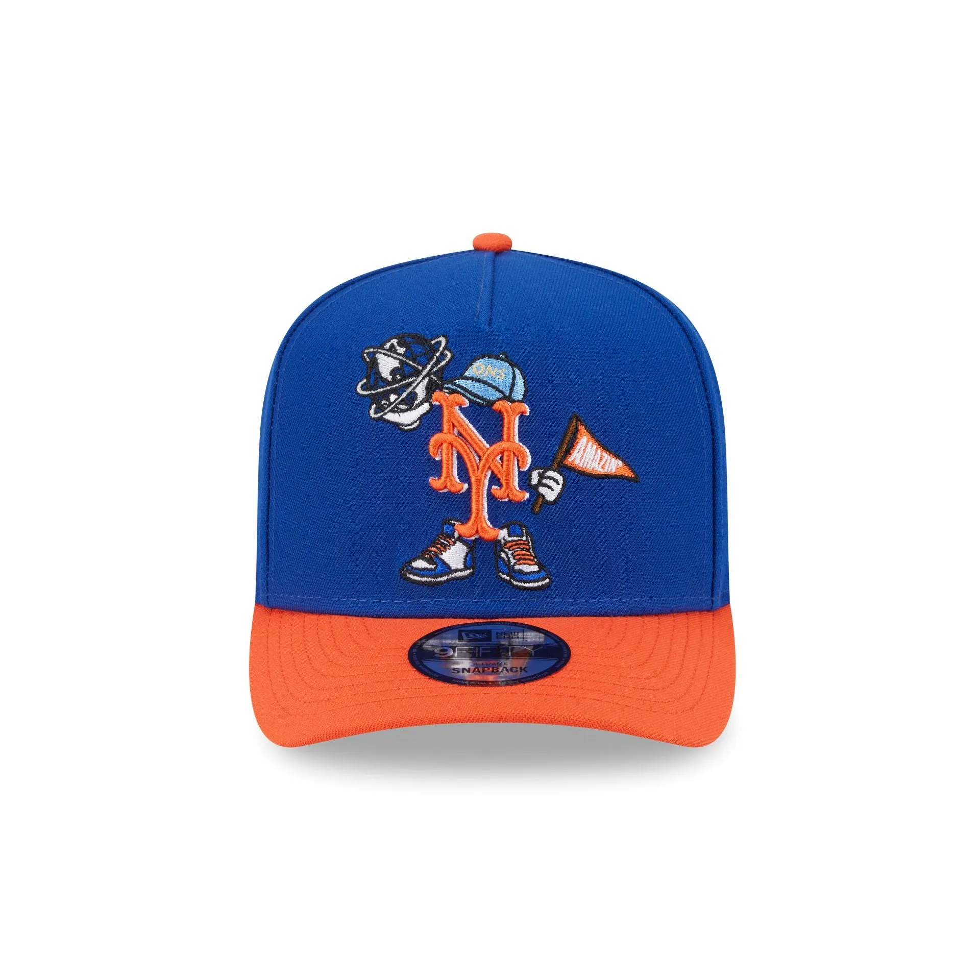 New York Mets Cartoon 9FIFTY A-Frame Snapback Hat sold by New Era product image thumbnail 2