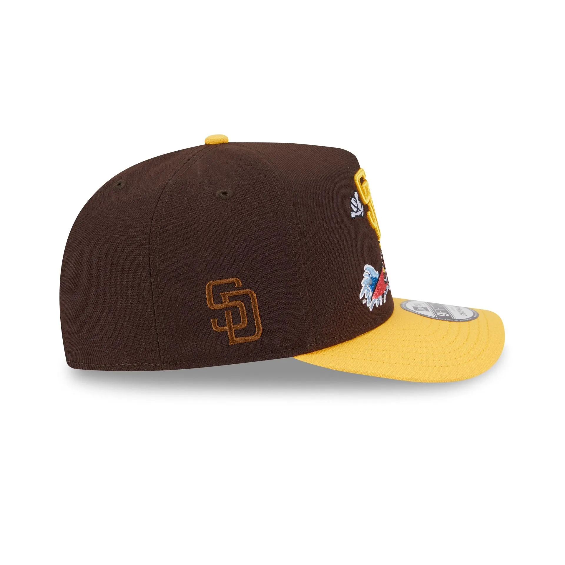 San Diego Padres Cartoon 9FIFTY A-Frame Snapback Hat sold by New Era product image thumbnail 4