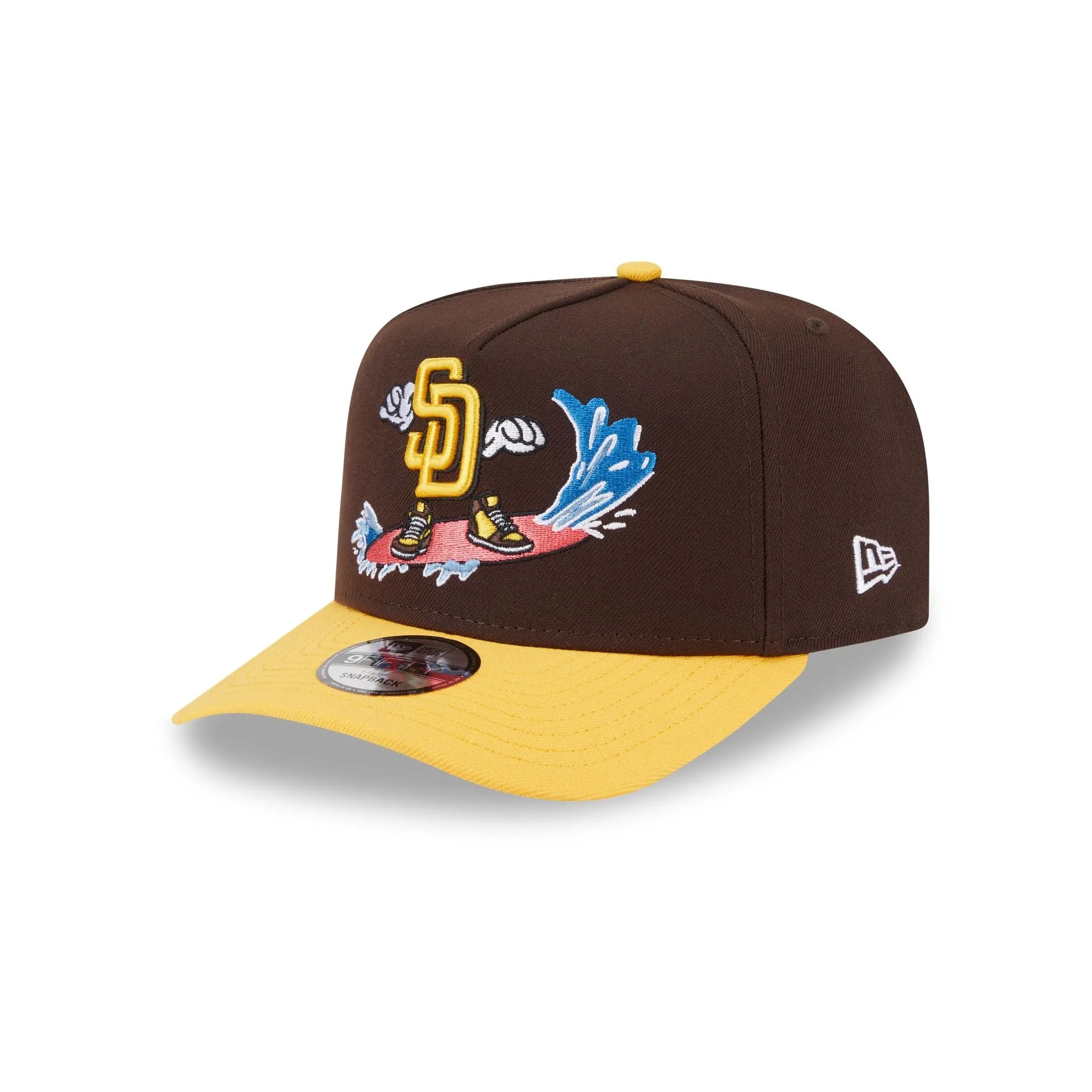 San Diego Padres Cartoon 9FIFTY A-Frame Snapback Hat sold by New Era product image thumbnail 3