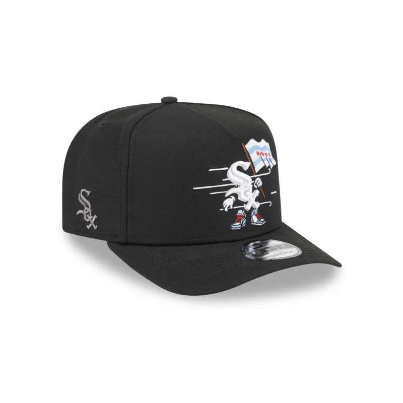 Chicago White Sox Cartoon 9FIFTY A-Frame Snapback Hat sold by New Era