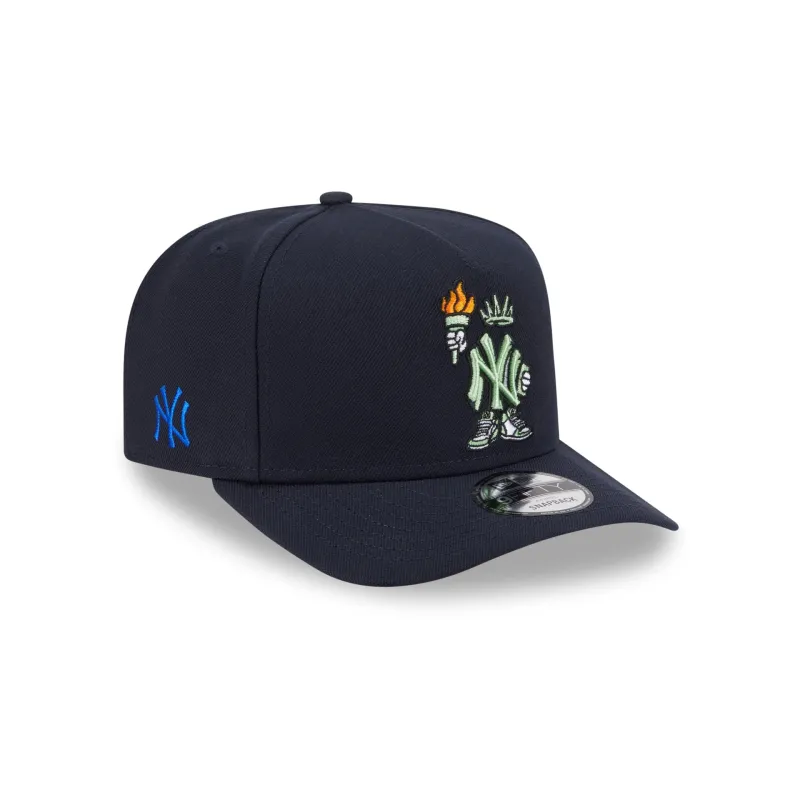 New York Yankees Cartoon 9FIFTY A-Frame Snapback Hat sold by New Era