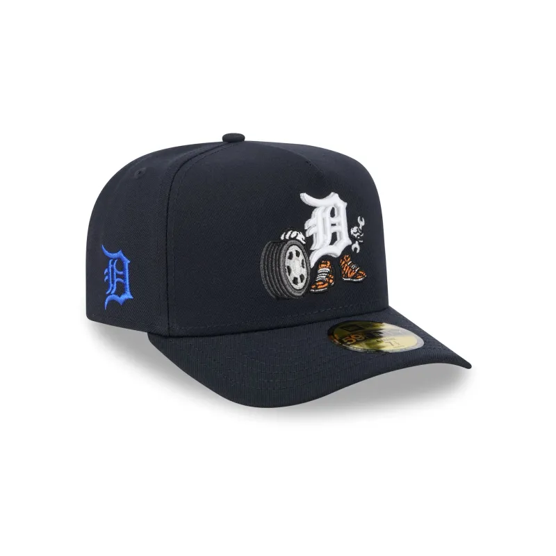 Detroit Tigers Cartoon 59FIFTY A-Frame Fitted Hat sold by New Era
