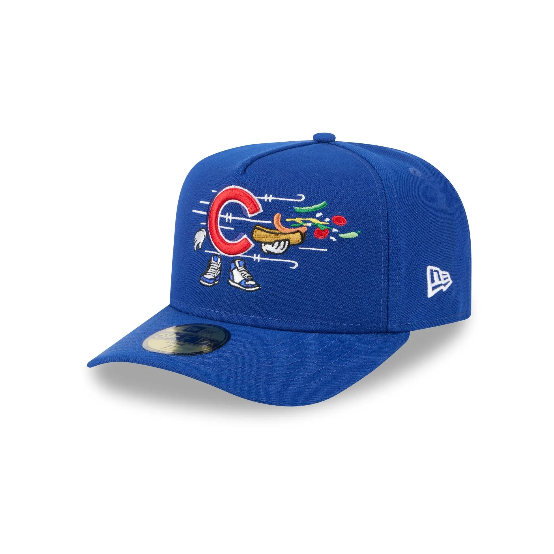 Chicago Cubs Cartoon 59FIFTY A-Frame Fitted Hat sold by New Era product image thumbnail 3