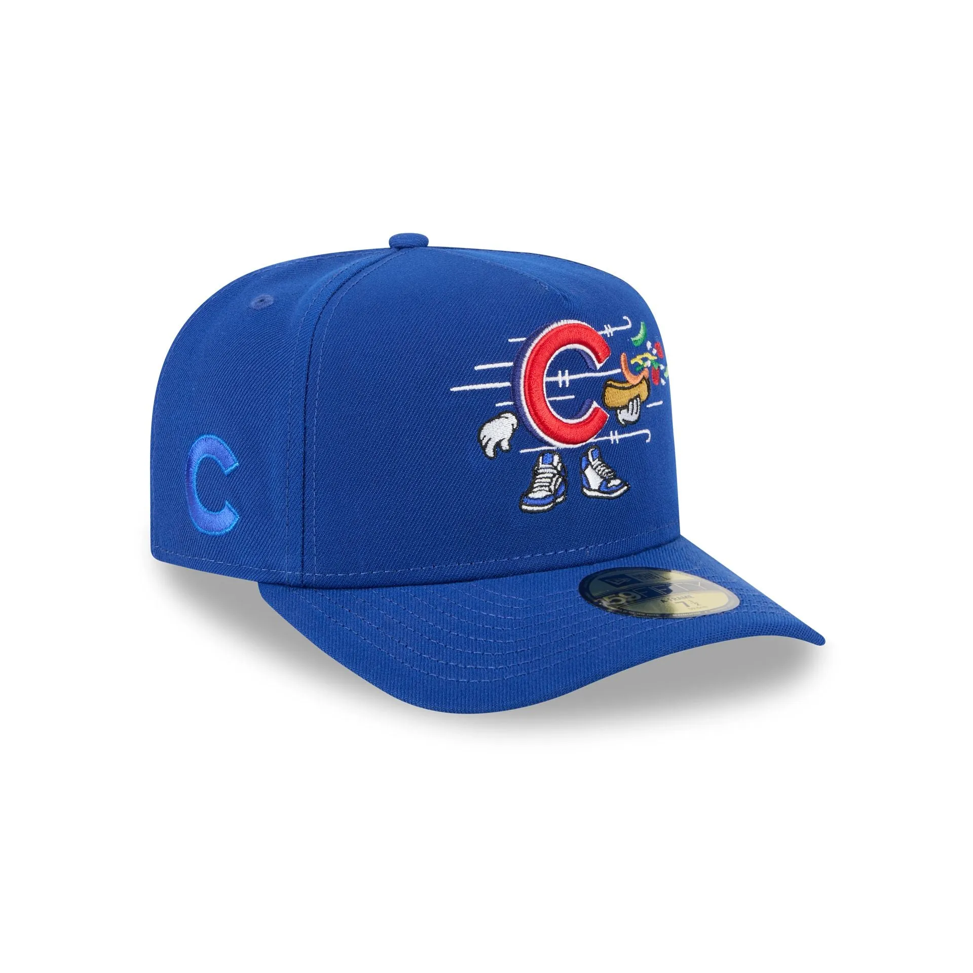 Chicago Cubs Cartoon 59FIFTY A-Frame Fitted Hat sold by New Era