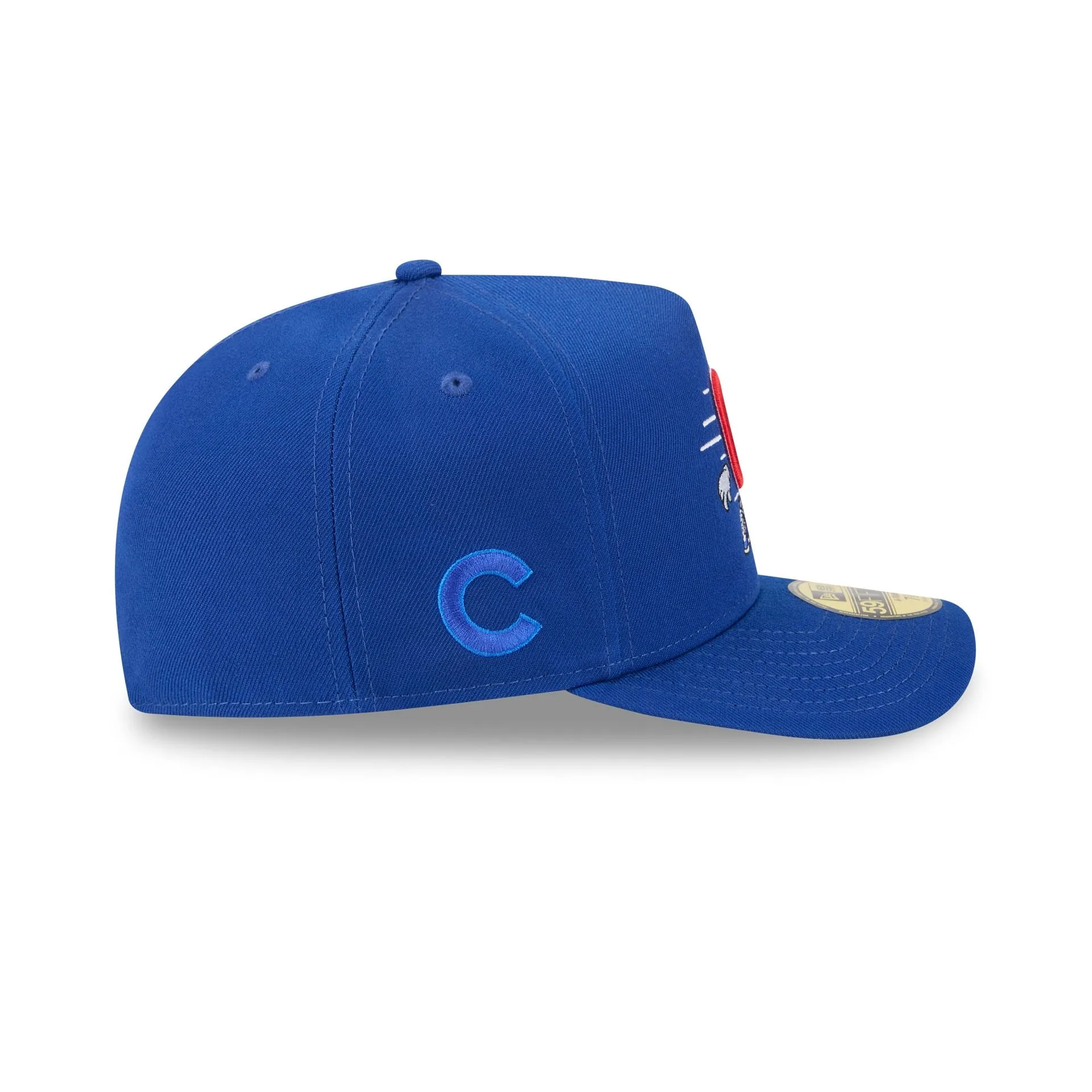 Chicago Cubs Cartoon 59FIFTY A-Frame Fitted Hat sold by New Era product image thumbnail 4