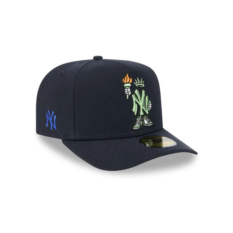 New York Yankees Cartoon 59FIFTY A-Frame Fitted Hat sold by New Era