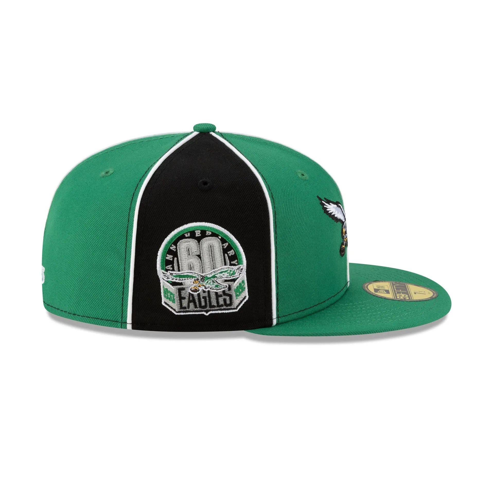 Philadelphia Eagles Two-Tone Pinwheel 59FIFTY Fitted Hat sold by New Era product image thumbnail 4