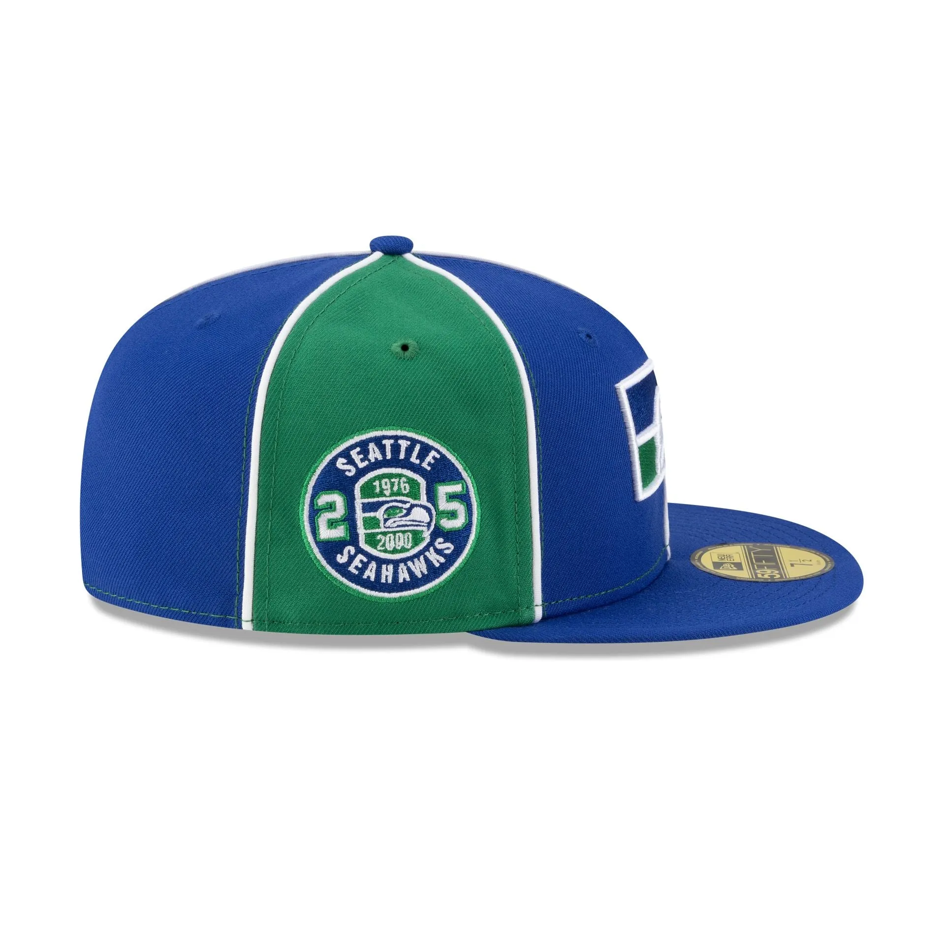 Seattle Seahawks Two-Tone Pinwheel 59FIFTY Fitted Hat sold by New Era product image thumbnail 4