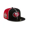 San Francisco 49ers Two-Tone Pinwheel 59FIFTY Fitted Hat sold by New Era