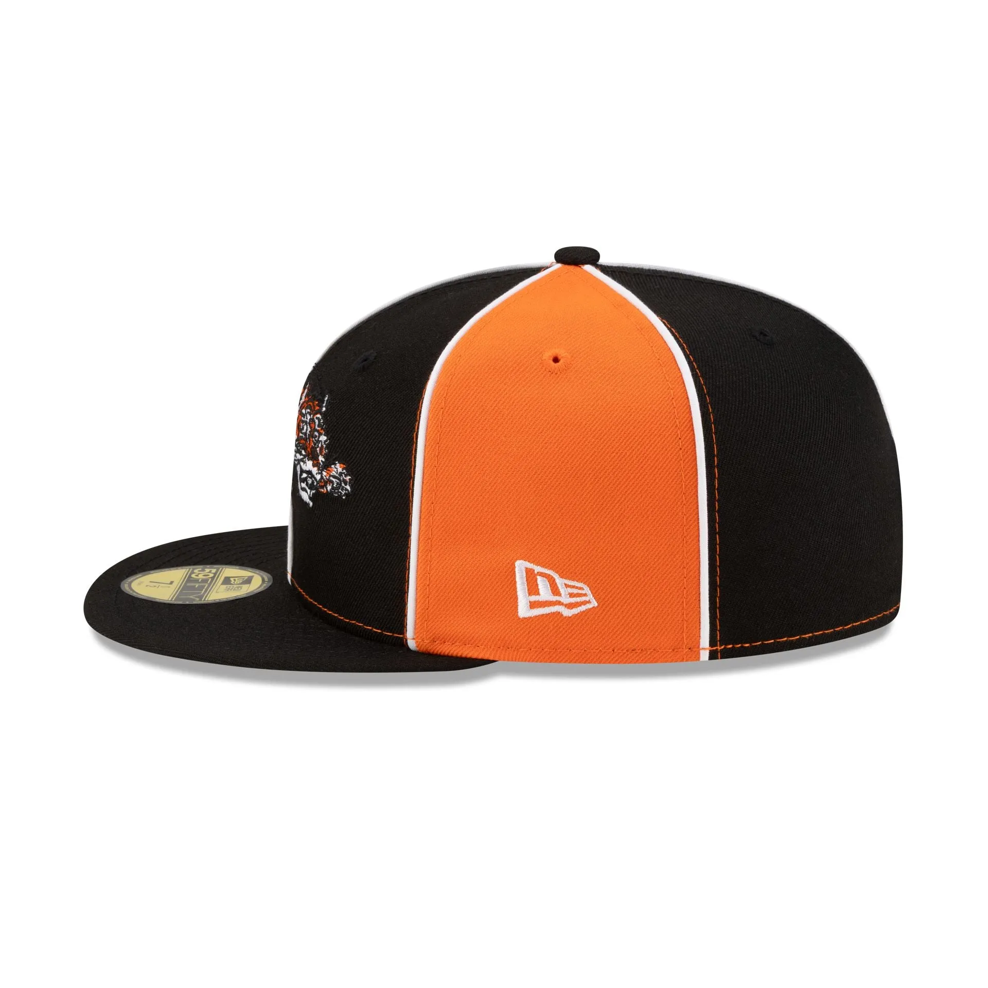 Cincinnati Bengals Two-Tone Pinwheel 59FIFTY Fitted Hat sold by New Era product image thumbnail 5