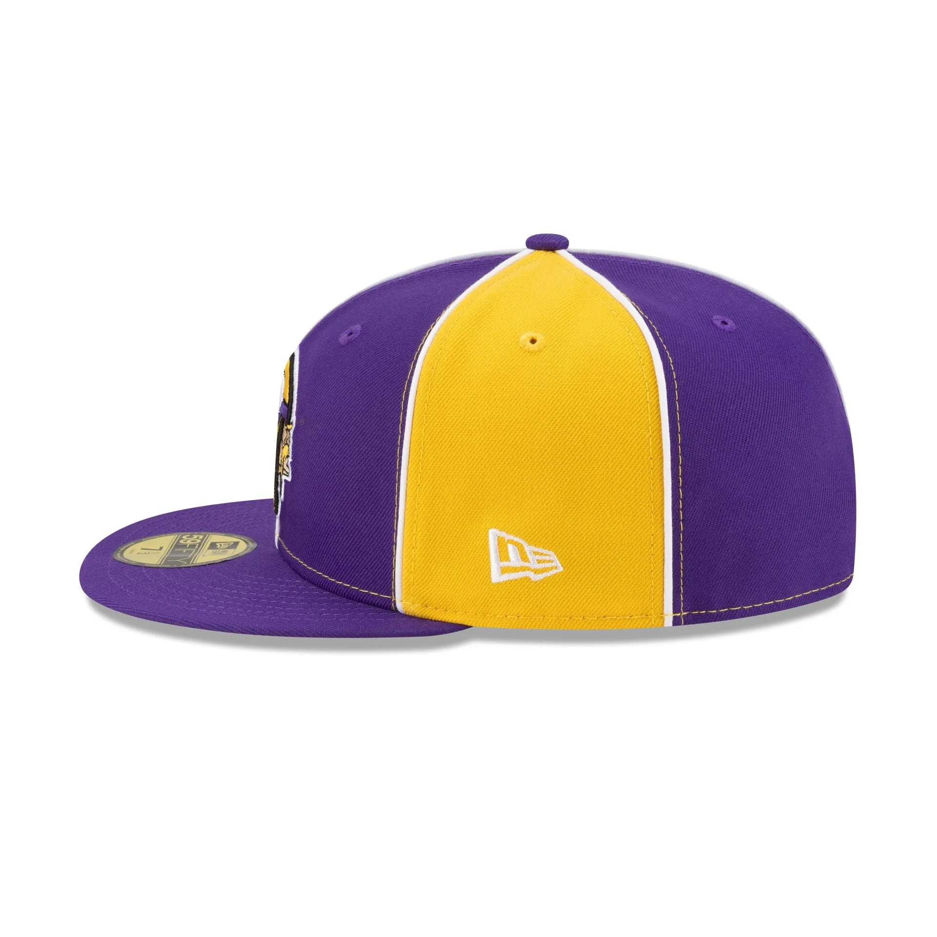 Minnesota Vikings Two-Tone Pinwheel 59FIFTY Fitted Hat sold by New Era product image thumbnail 5