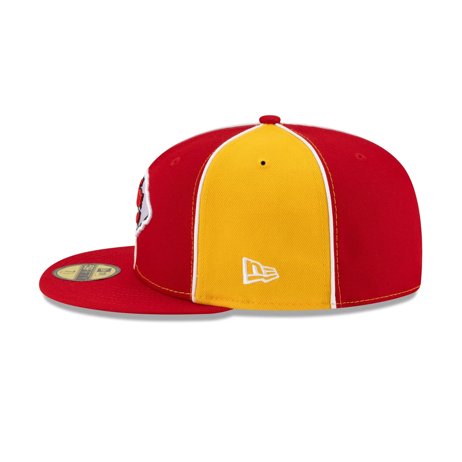 Kansas City Chiefs Two-Tone Pinwheel 59FIFTY Fitted Hat sold by New Era product image thumbnail 5