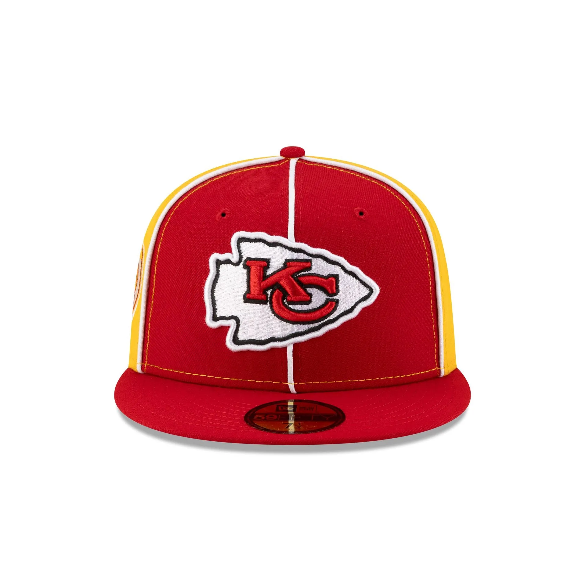Kansas City Chiefs Two-Tone Pinwheel 59FIFTY Fitted Hat sold by New Era product image thumbnail 2