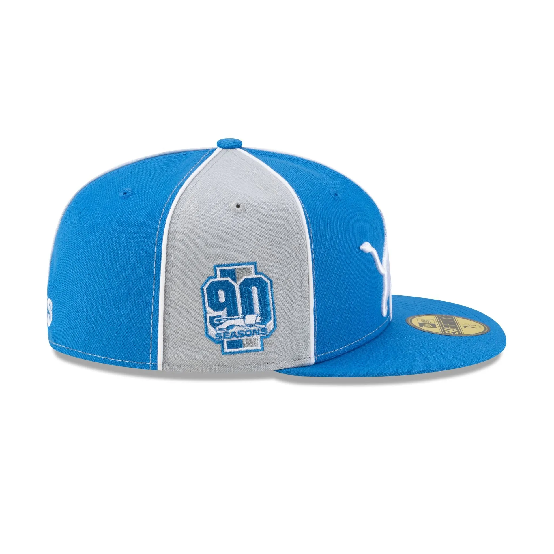 Detroit Lions Two-Tone Pinwheel 59FIFTY Fitted Hat sold by New Era product image thumbnail 4