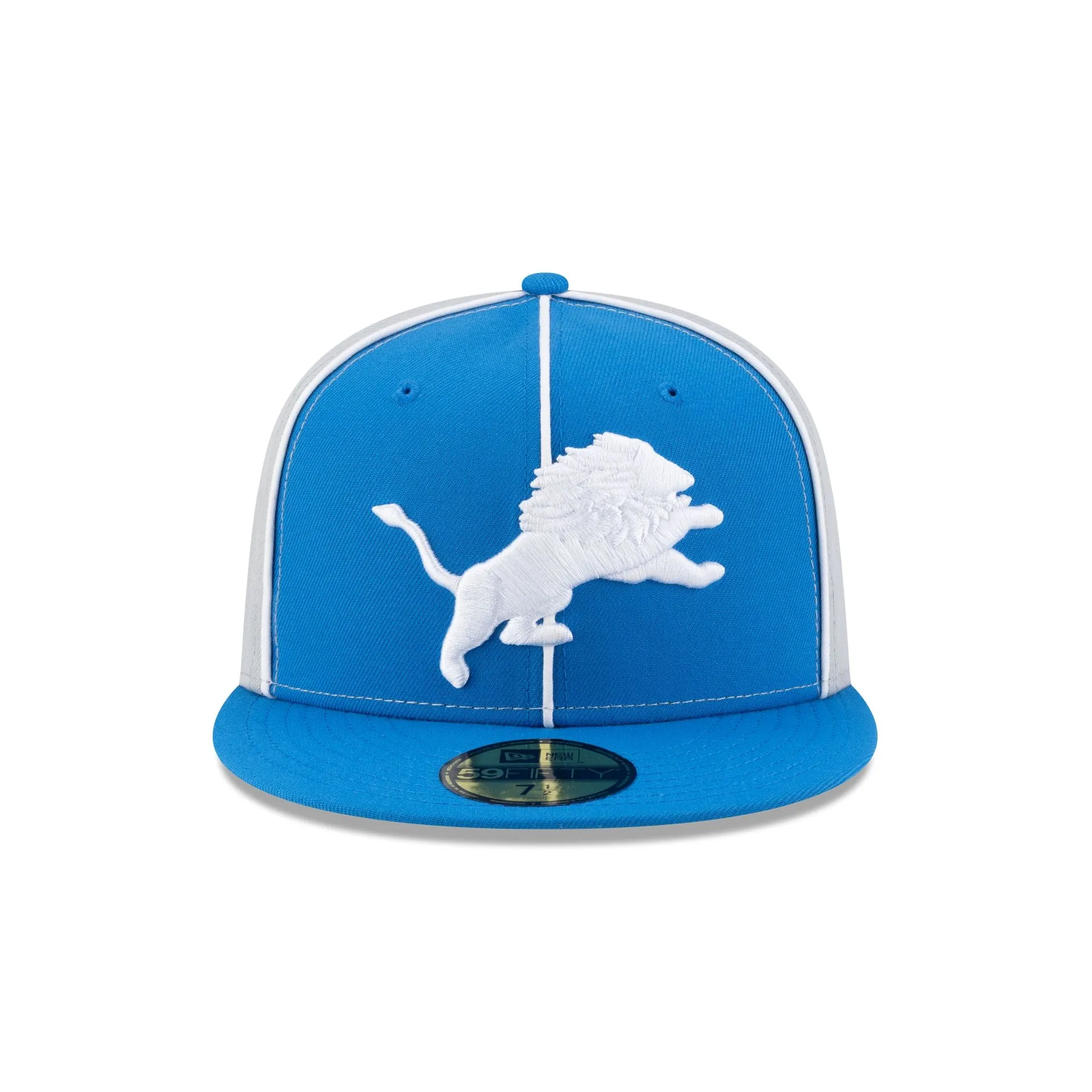 Detroit Lions Two-Tone Pinwheel 59FIFTY Fitted Hat sold by New Era product image thumbnail 2