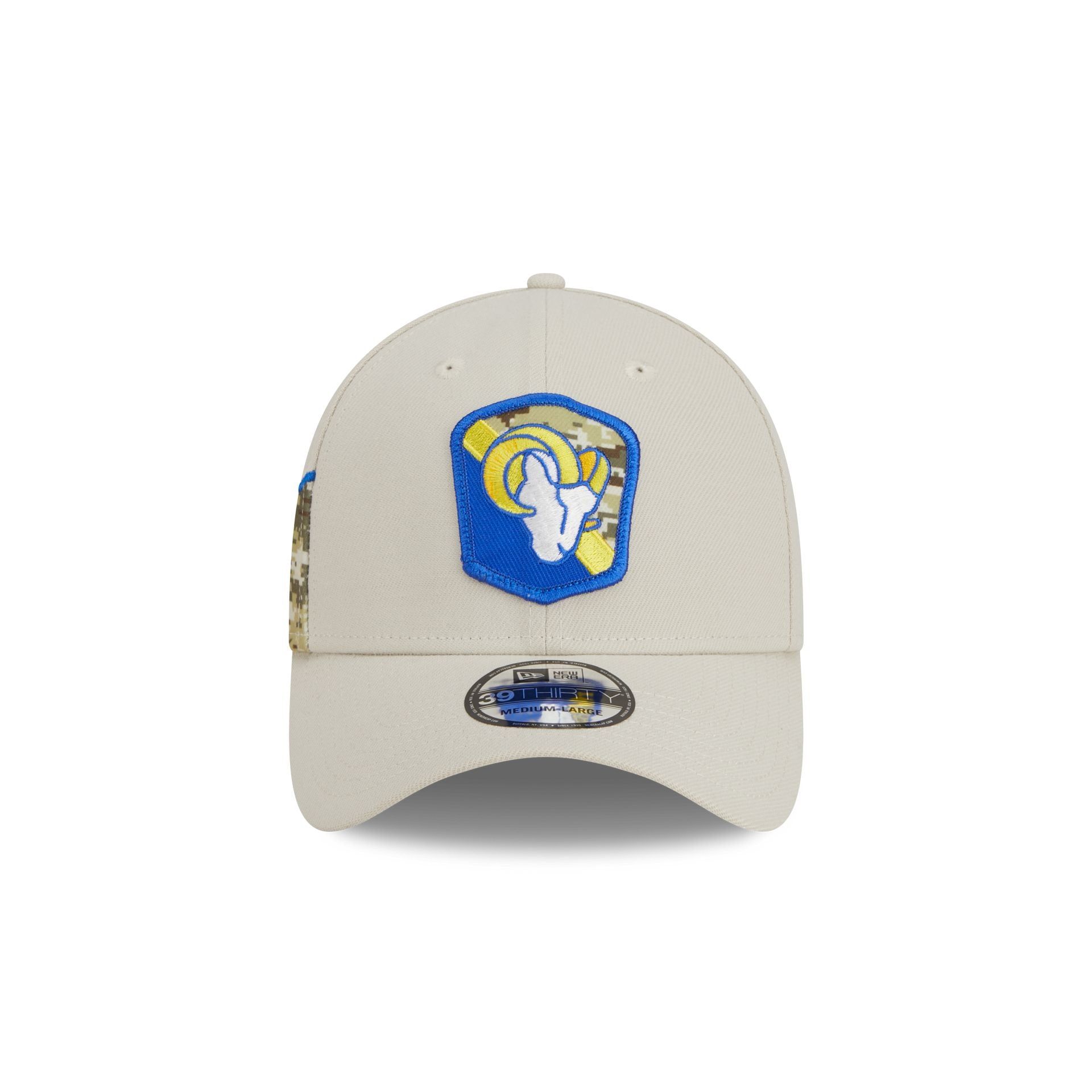Los Angeles Rams 2023 Salute to Service 39THIRTY Stretch Fit Hat sold by New Era product image thumbnail 2