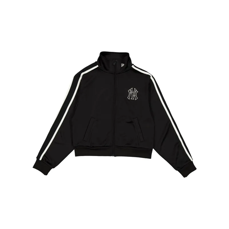 New York Yankees Logo Black Women's Track Jacket sold by New Era