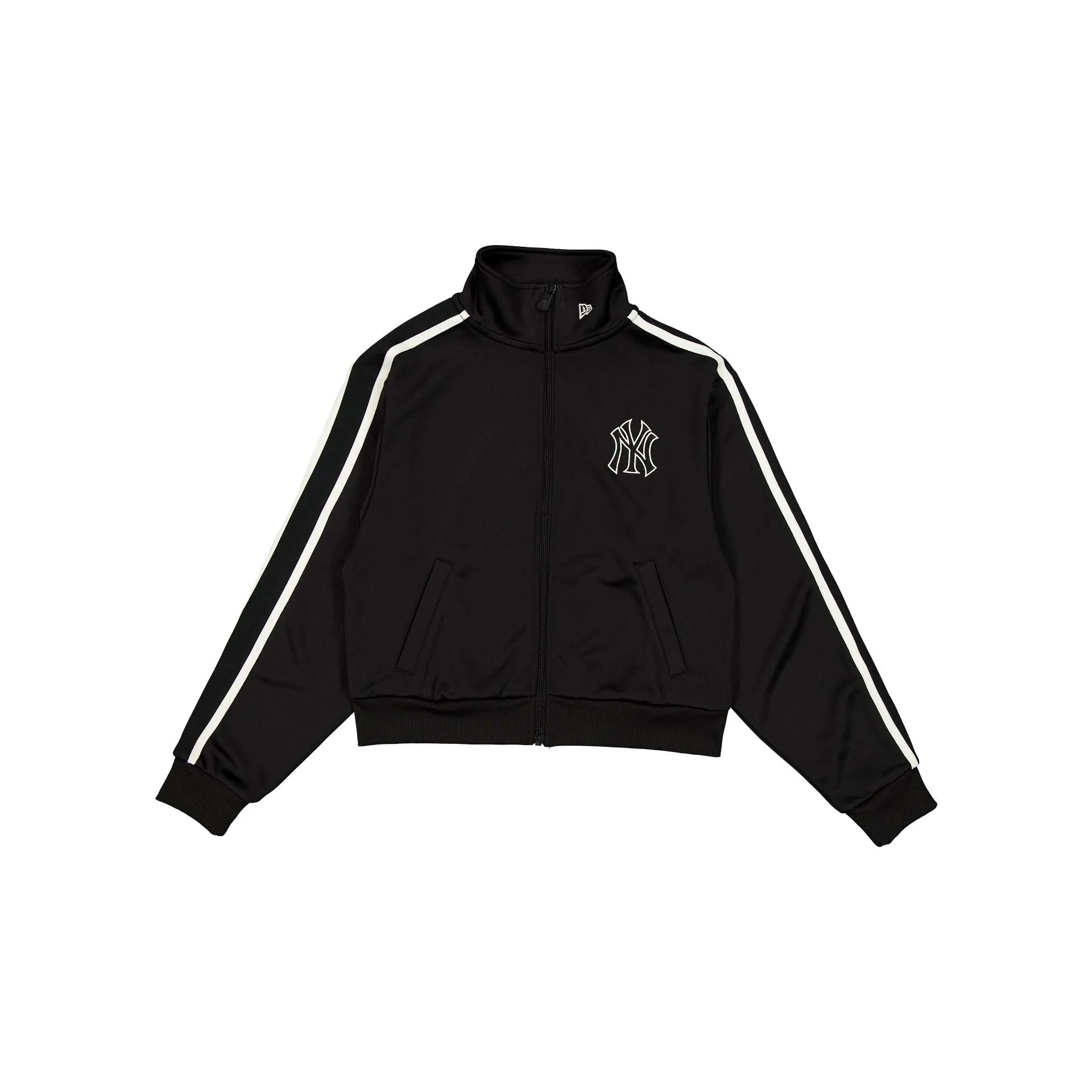 New York Yankees Logo Black Women's Track Jacket sold by New Era