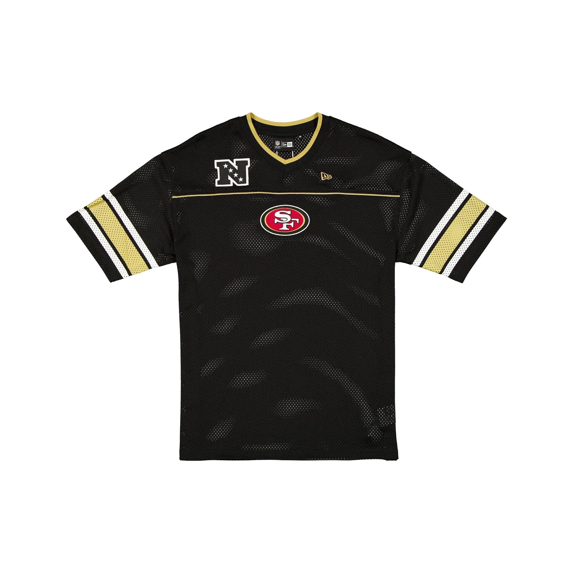 San Francisco 49ers Mesh Black Jersey sold by New Era