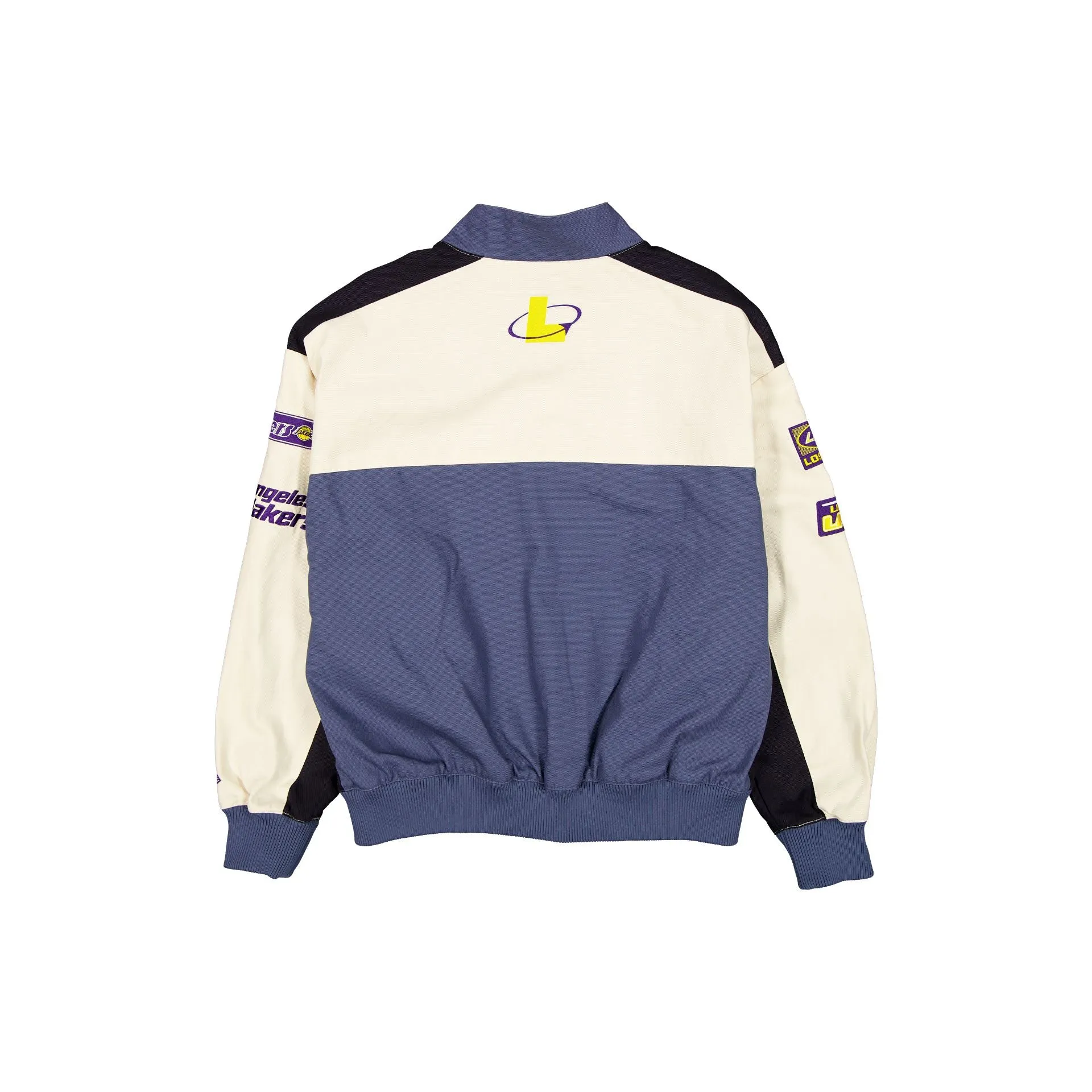 Los Angeles Lakers Blue Motorsports Jacket sold by New Era product image thumbnail 2
