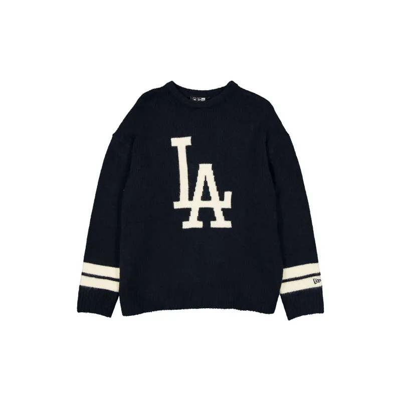 Los Angeles Dodgers Navy Knit Sweater sold by New Era