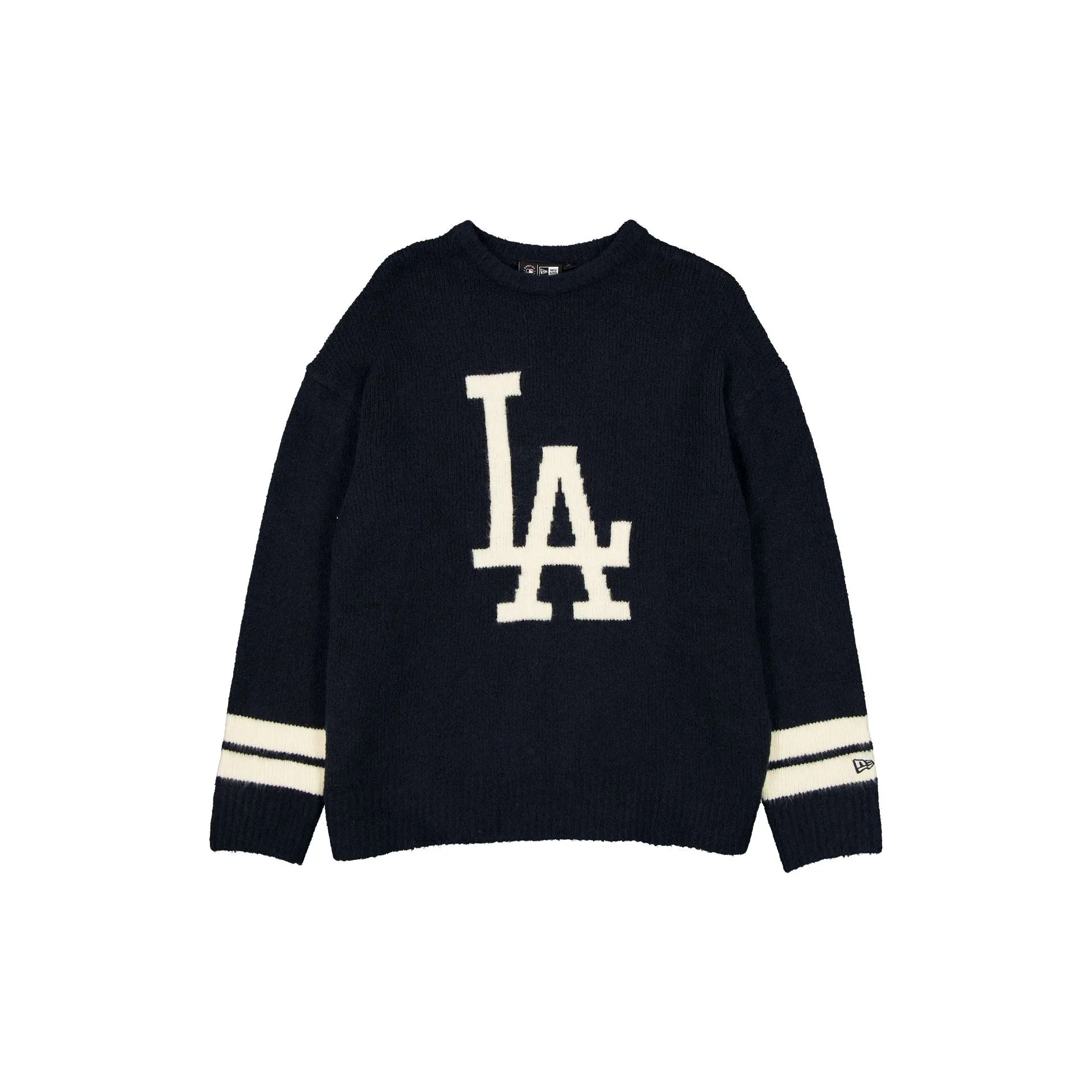 Los Angeles Dodgers Navy Knit Sweater sold by New Era