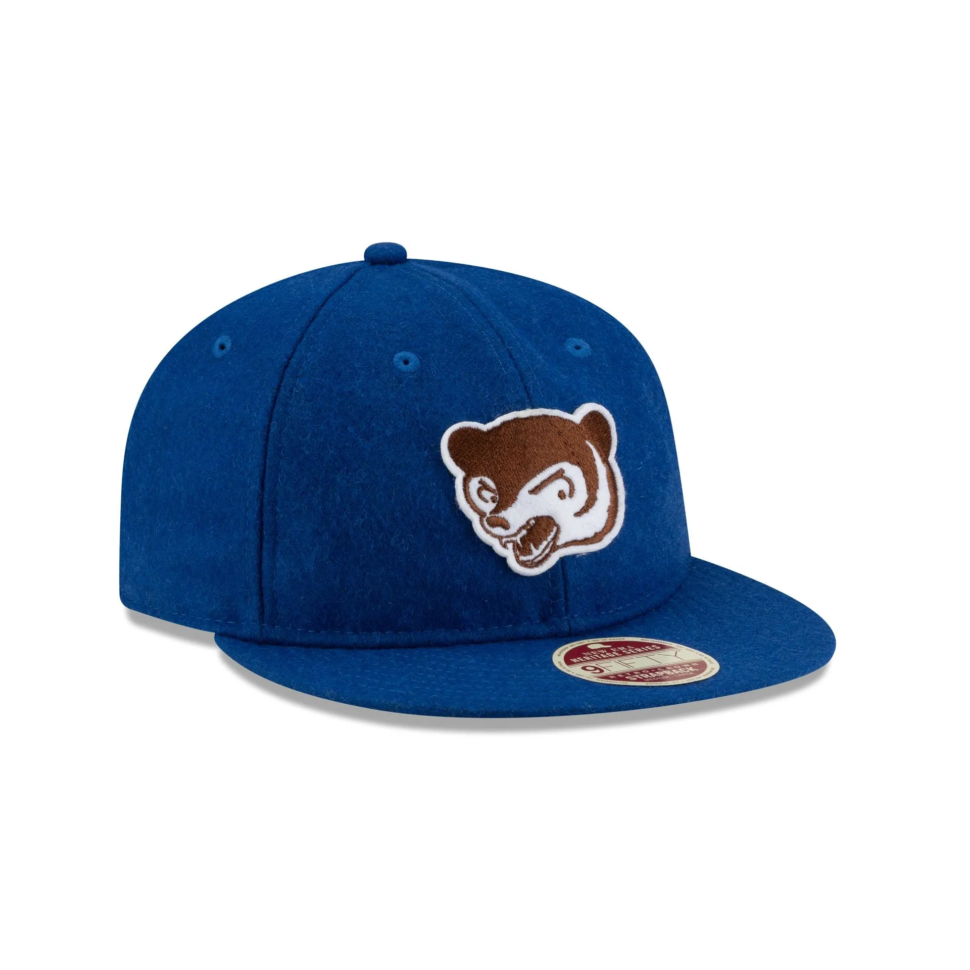 Chicago Cubs Heritage Blue Retro Crown 9FIFTY Strapback Hat sold by New Era product image thumbnail 3