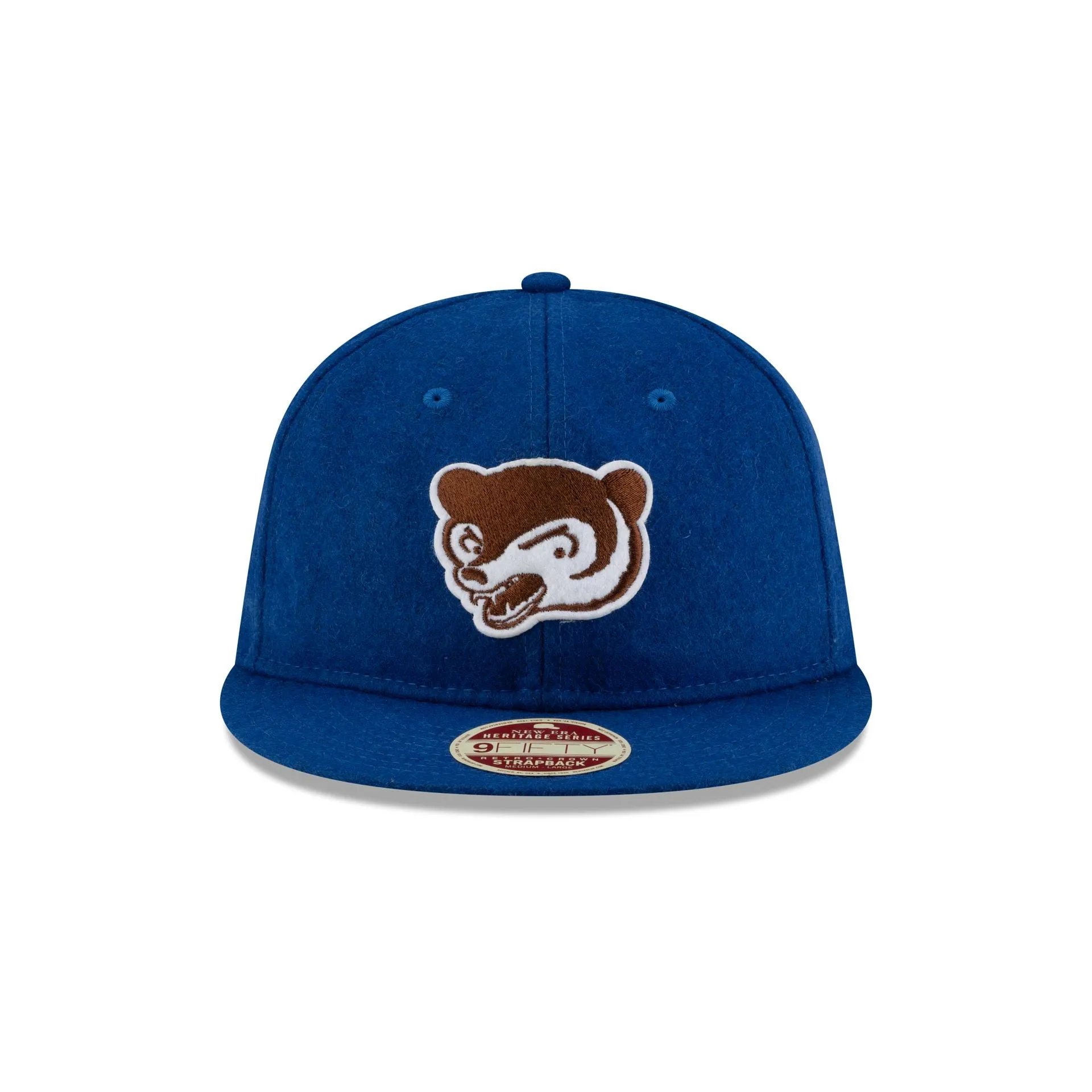Chicago Cubs Heritage Blue Retro Crown 9FIFTY Strapback Hat sold by New Era product image thumbnail 2