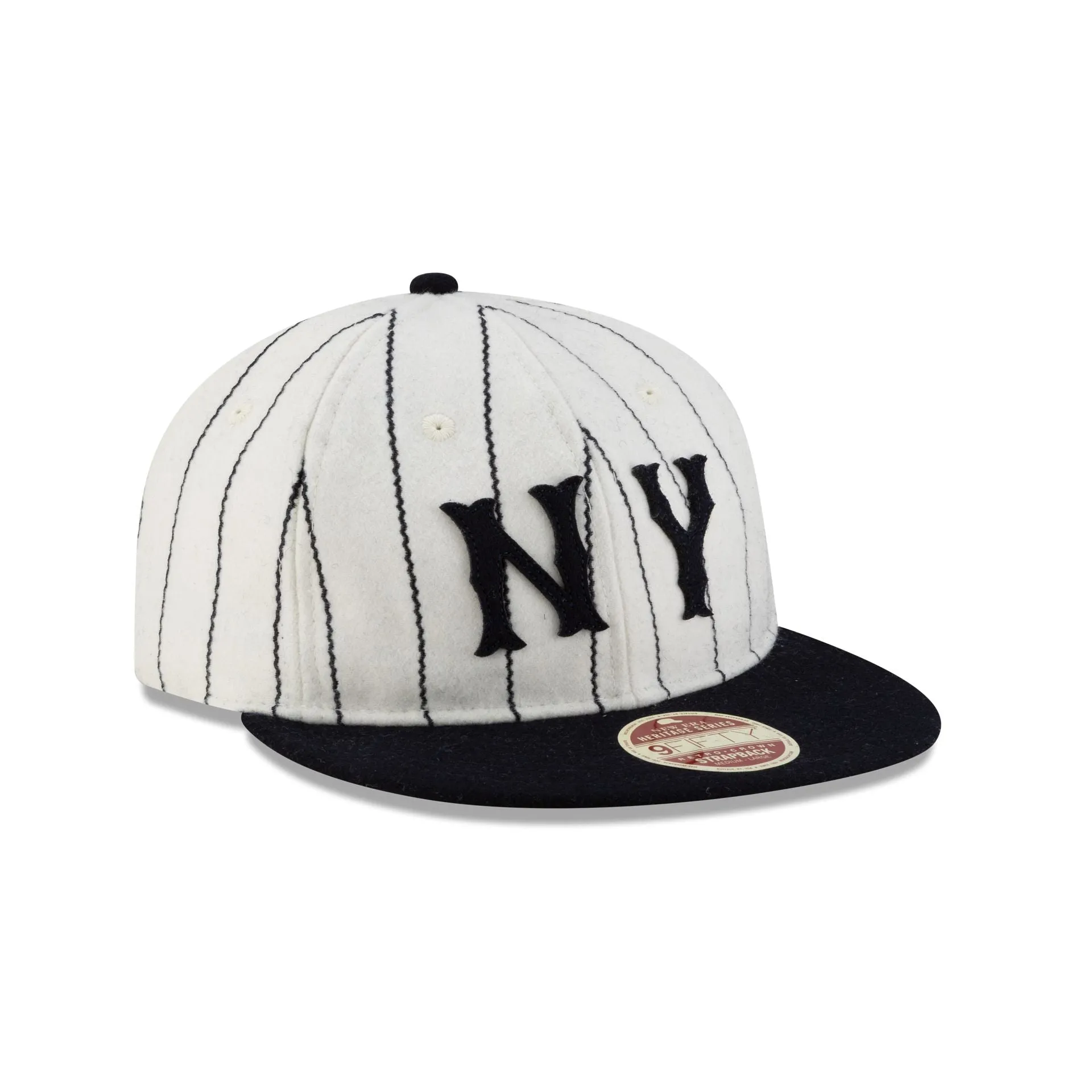New York Yankees Heritage Pinstripe Retro Crown 9FIFTY Strapback Hat sold by New Era product image thumbnail 3