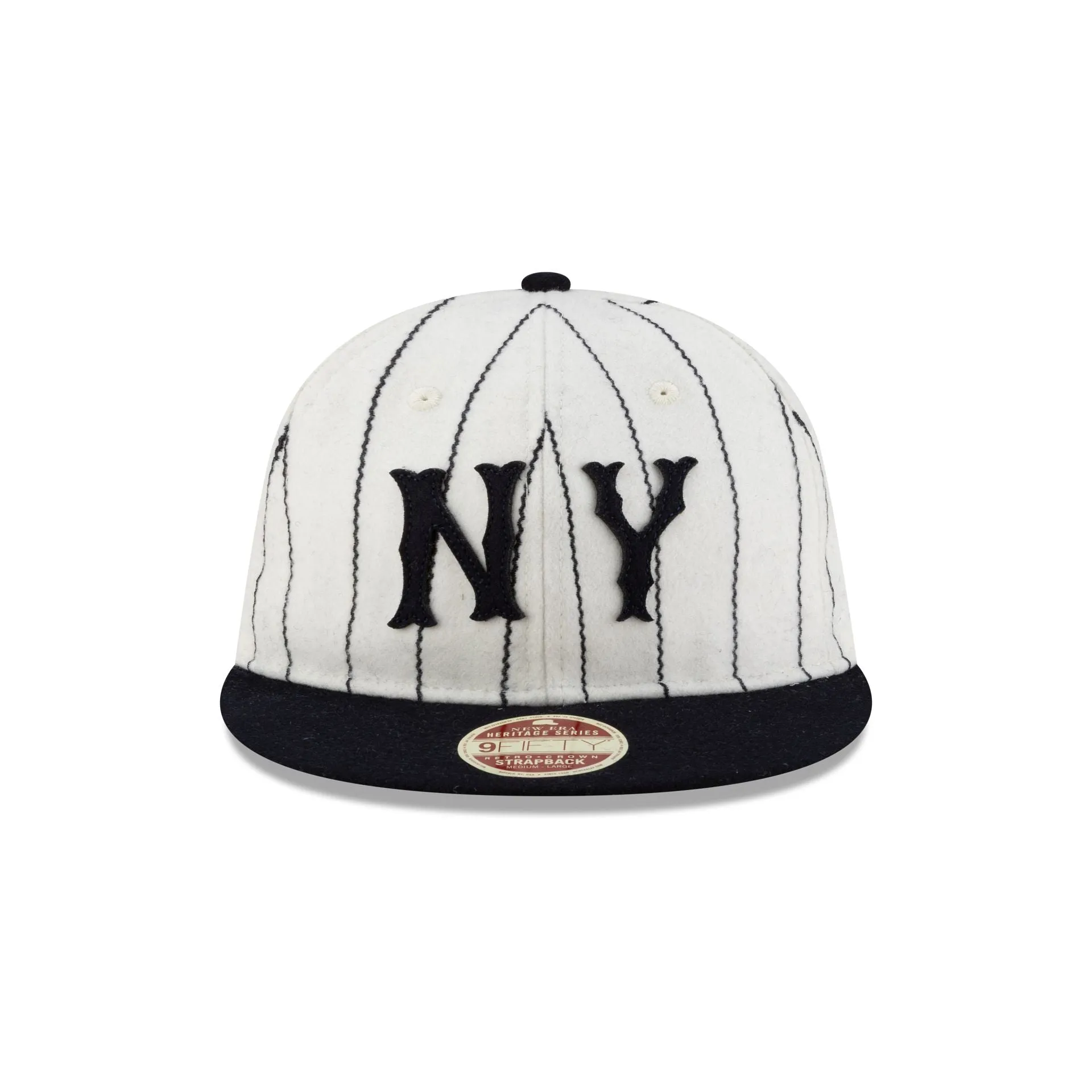 New York Yankees Heritage Pinstripe Retro Crown 9FIFTY Strapback Hat sold by New Era product image thumbnail 2