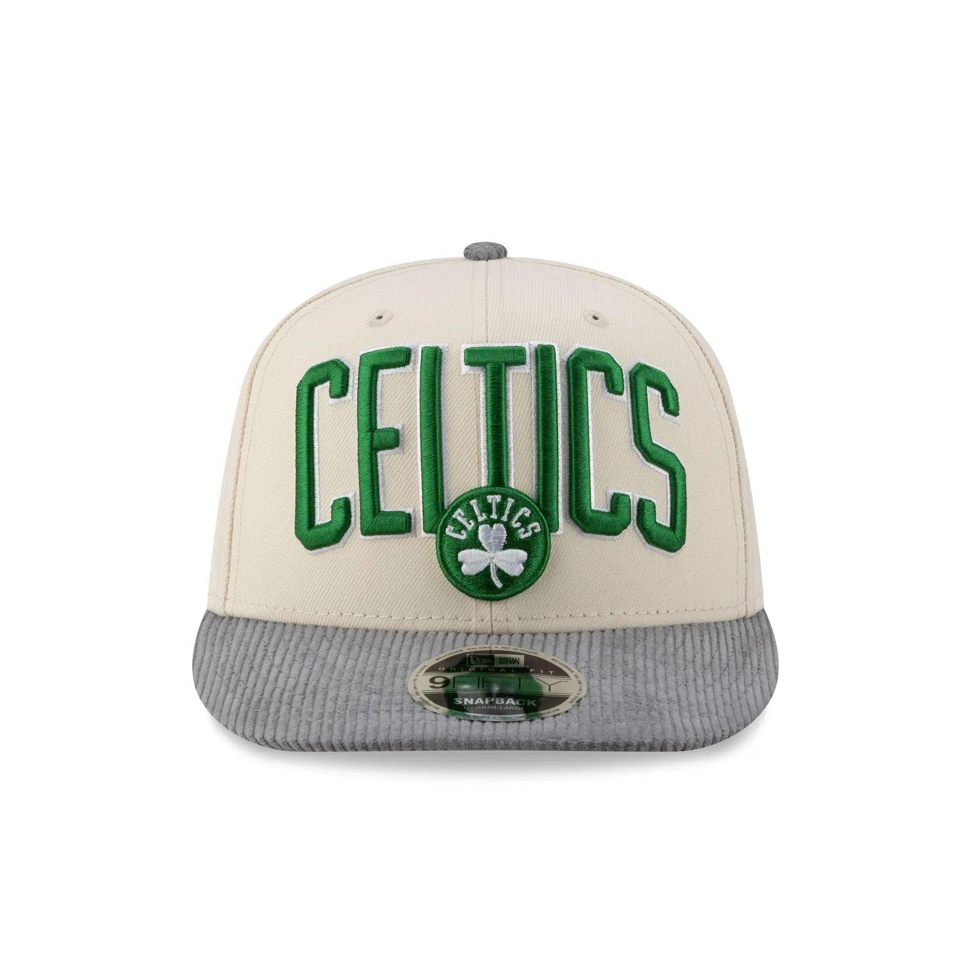 Boston Celtics Cord Visor 9FIFTY Snapback Hat sold by New Era product image thumbnail 2