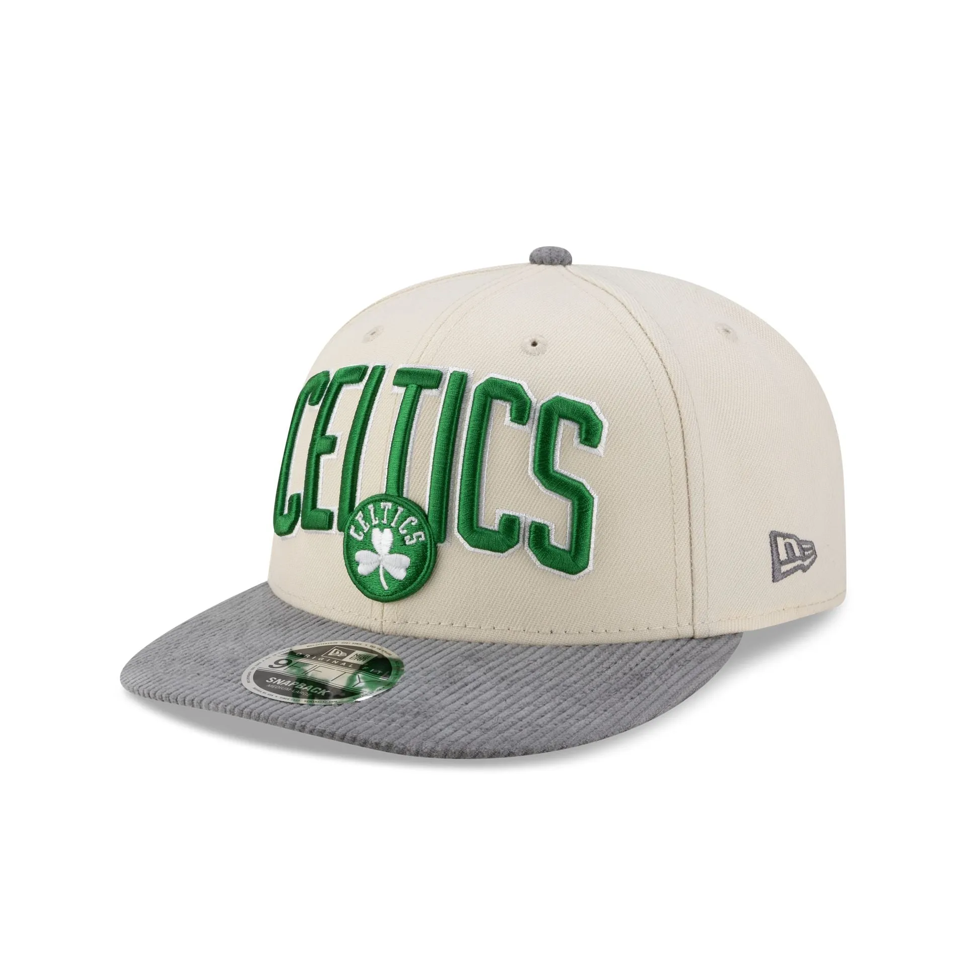 Boston Celtics Cord Visor 9FIFTY Snapback Hat sold by New Era
